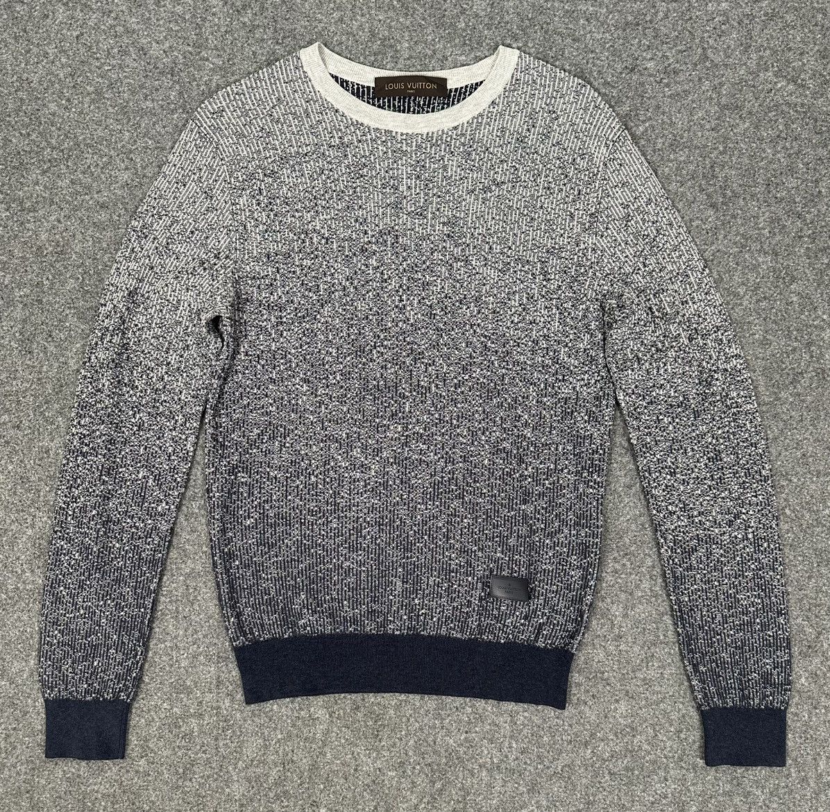 Kim Jones × Louis Vuitton Louis Vuitton - Kim Jones S/S14 - Space Effect Knit Sweater Size US XS / EU 42 / 0 - 1 Thumbnail