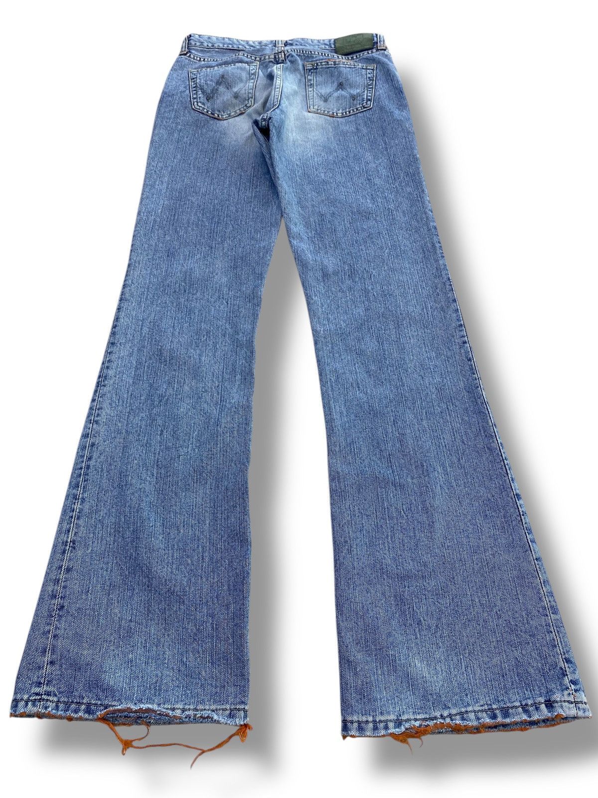 Japanese Brand Japanese Brand Acid Light Wash Style Bootcut Jeans Size US 27 - 3 Thumbnail