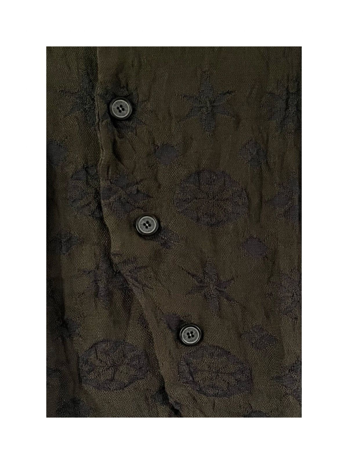 Y's Y’s Yohji Yamamoto Floral Knit Jacket Size US S / EU 44-46 / 1 - 5 Thumbnail