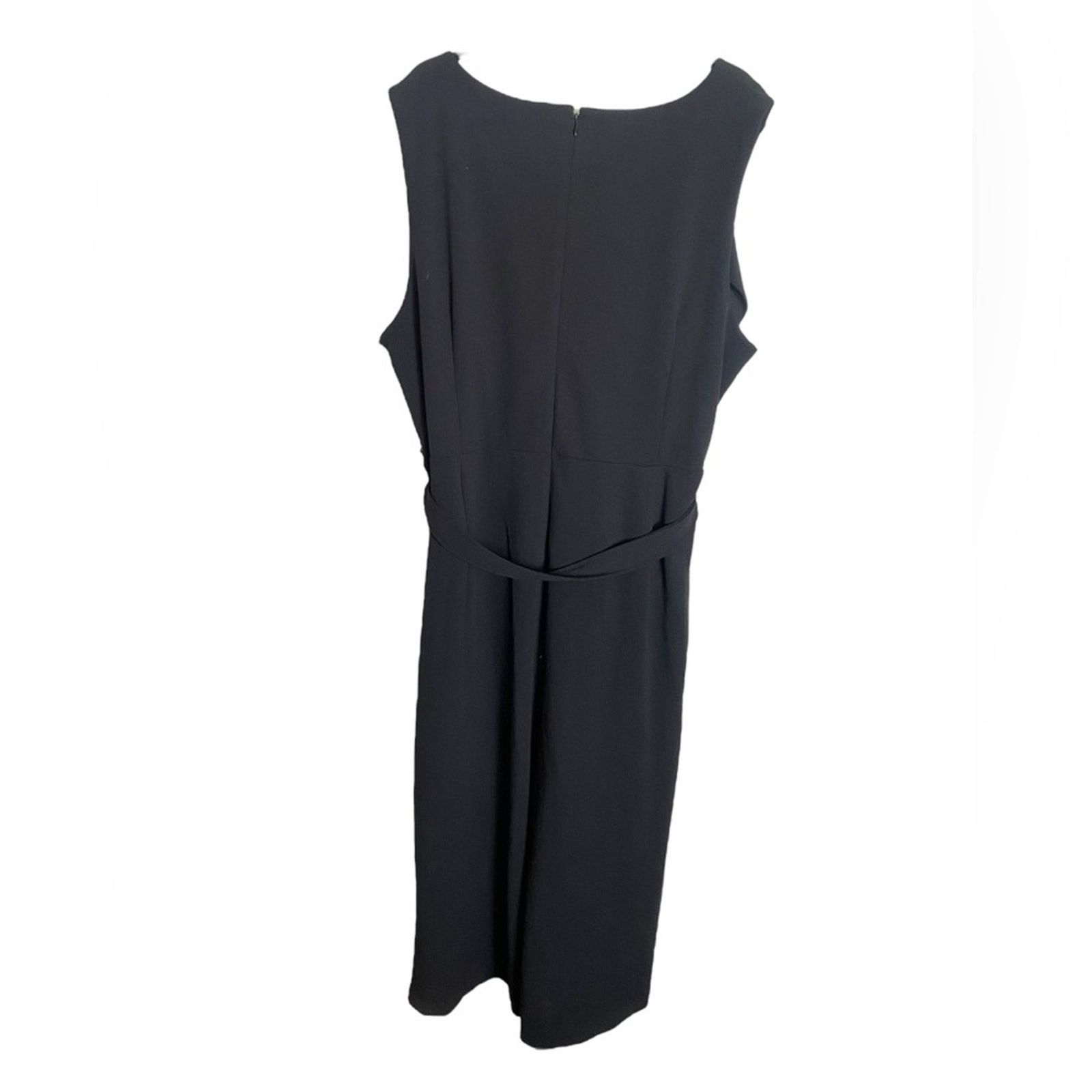 Calvin Klein Calvin Klein V-neck Jumpsuit in Black 22W Size 40" / US 18 - 4 Thumbnail