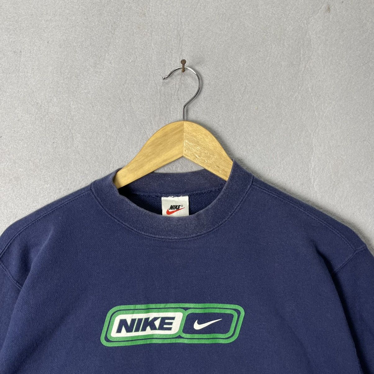 Nike Vintage 2000s Nike “Just Do It” Double Logo Sweatshirt Size US M / EU 48-50 / 2 - 2 Thumbnail