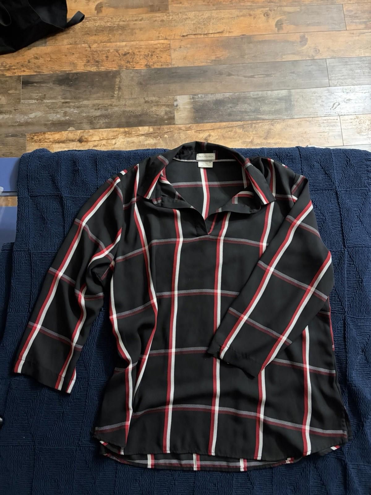 Van Heusen Van heusen Women’s 3/4 Length Sleeve Blouse Lg Size L / US 10 / IT 46 - 1 Thumbnail