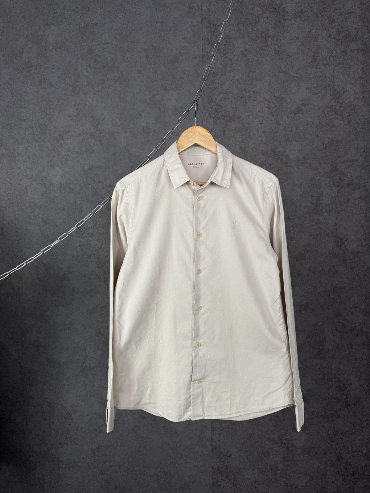 Allsaints Allsaints designer logo shirt Size US S / EU 44-46 / 1 - 1 Thumbnail