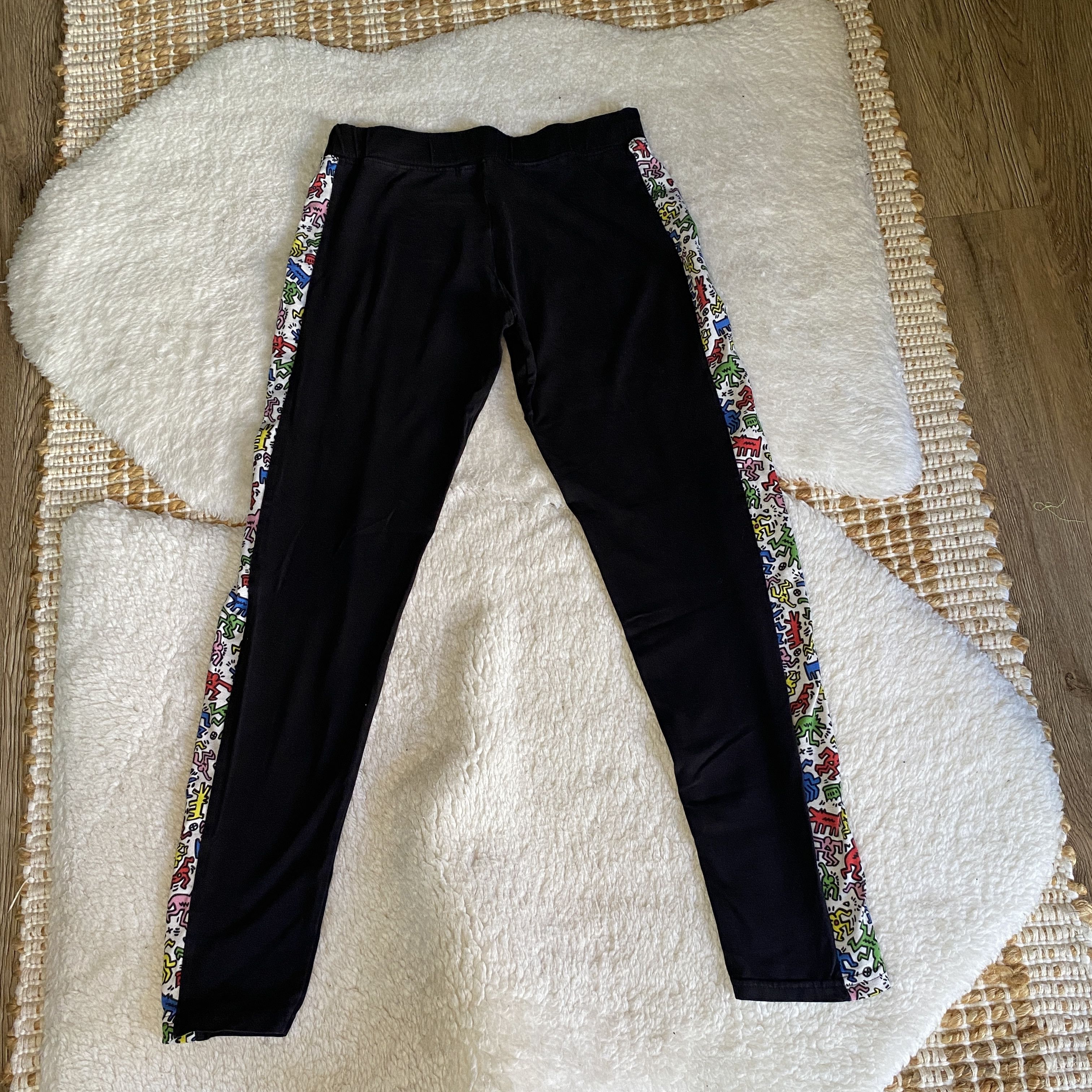 Keith Haring Keith Haring Colorful Side Print Graphic Leggings Size 27" / US 4 / IT 40 - 9 Thumbnail