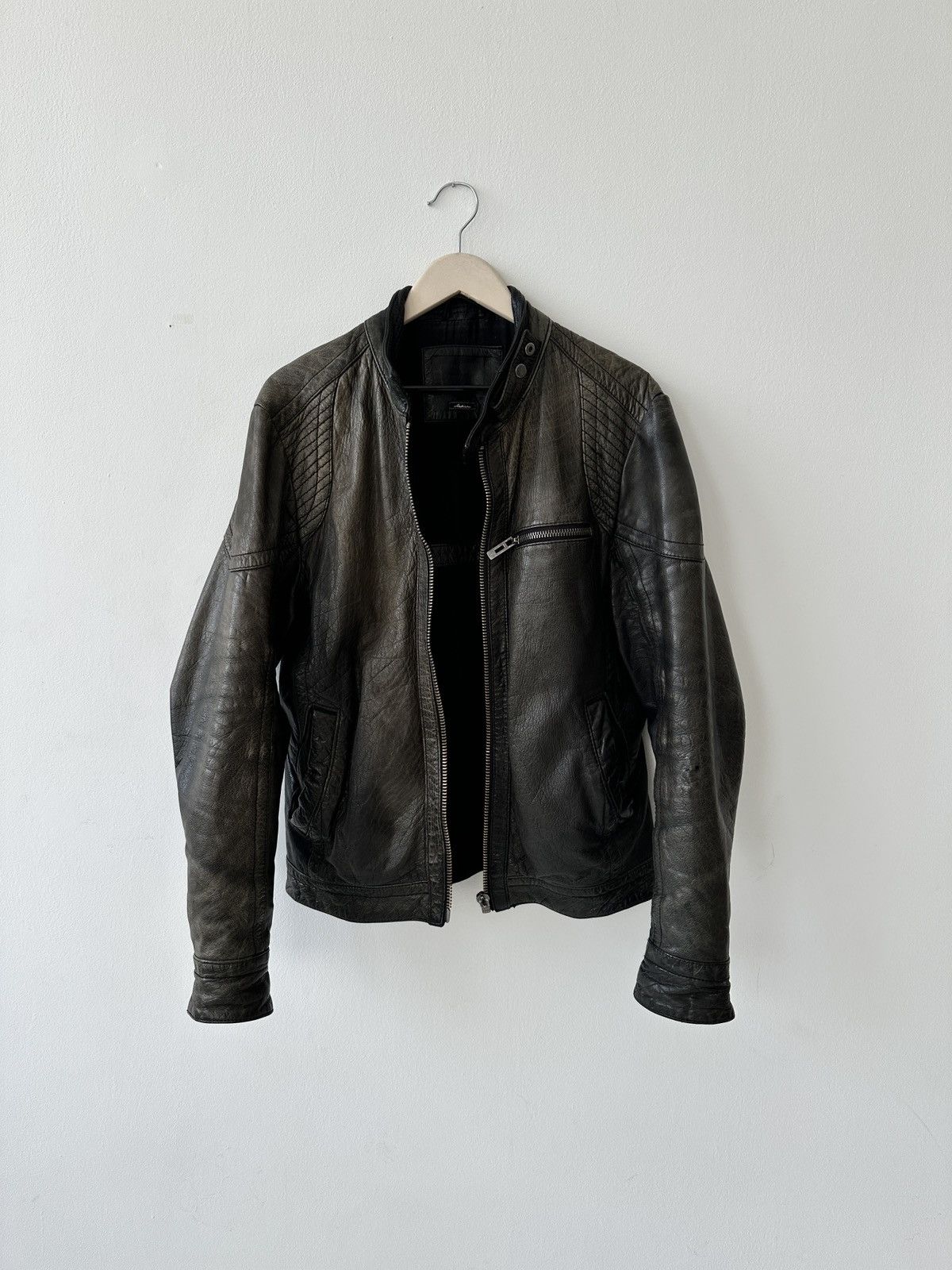 Vintage Vintage Leather Biker Jacket Size US M / EU 48-50 / 2 - 1 Thumbnail