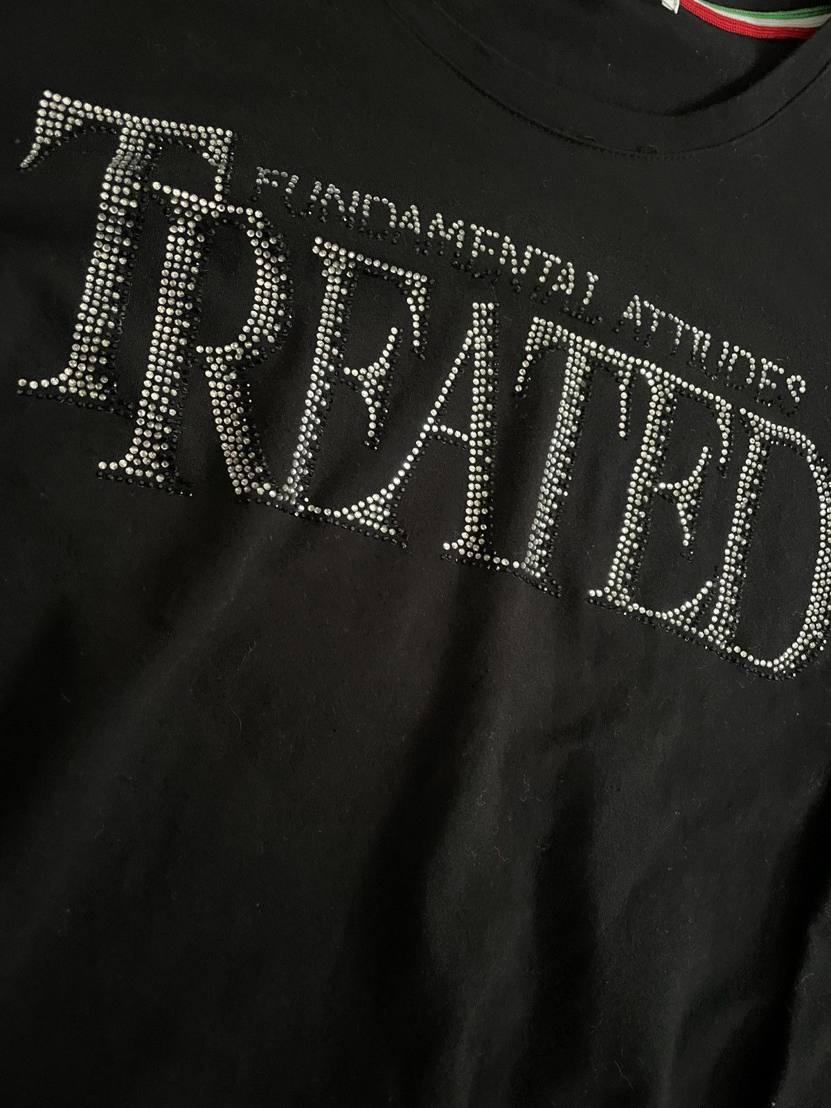 If Six Was Nine 2000s Japanese archive Vkei Rhinestone Poem Long Sleeve Tee Size US S / EU 44-46 / 1 - 6 Thumbnail