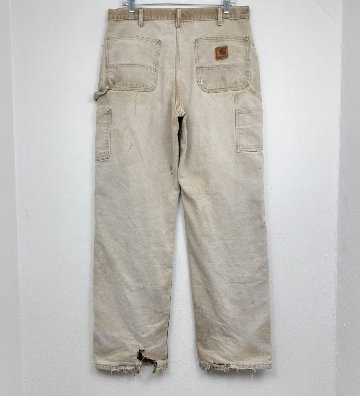 Carhartt Carhartt Carpenter Pants Flannel Lined Size US 34 / EU 50 - 4 Thumbnail