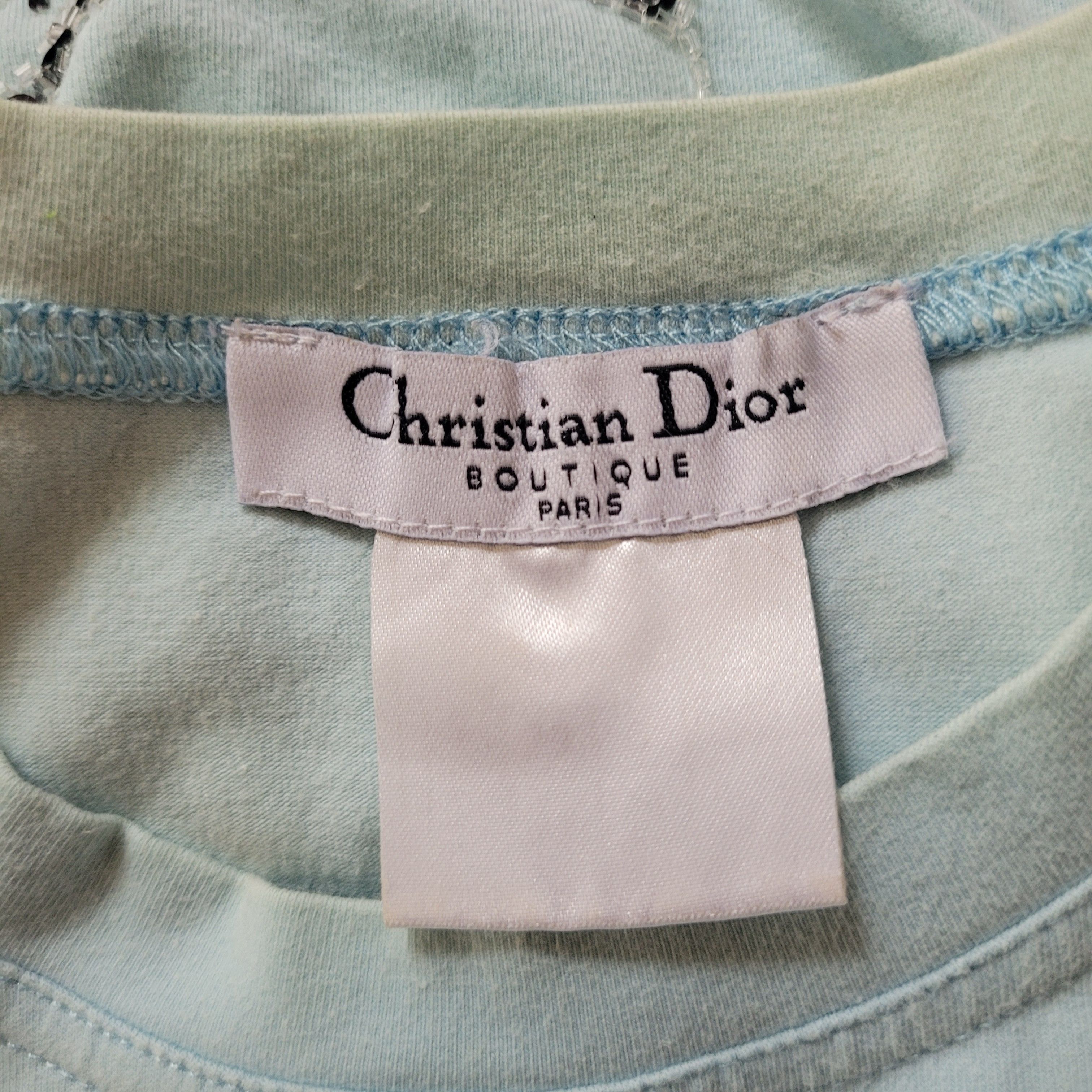 Dior × John Galliano Dior by John Galliano 2000s embellished tank top Size XS / US 0-2 / IT 36-38 - 5 Thumbnail