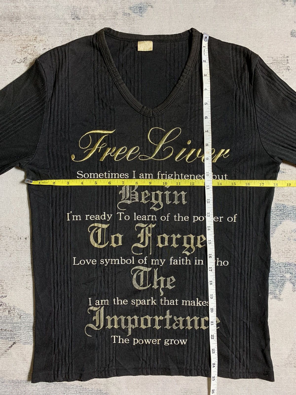 If Six Was Nine Japan-Corn flake Poem Long sleeve lgb style Size US M / EU 48-50 / 2 - 7 Thumbnail