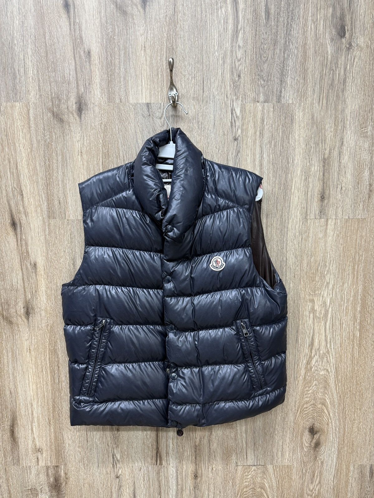 Moncler Moncler Navy Blue Vest Size US M / EU 48-50 / 2 - 1 Thumbnail