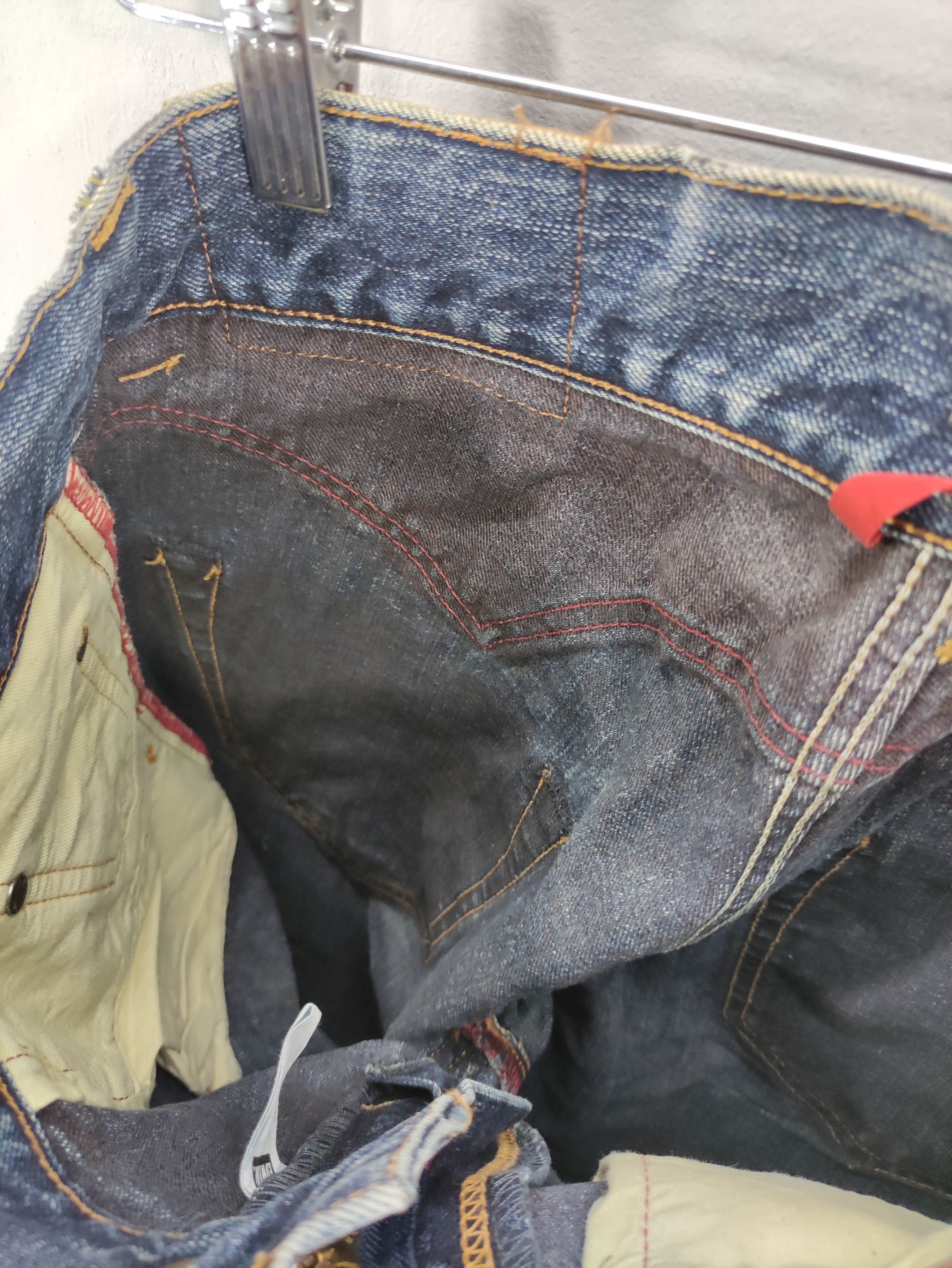 Edwin Vintage Edwin 503 Distressed Denim Jeans Flare Bootcut Size US 32 / EU 48 - 17 Thumbnail