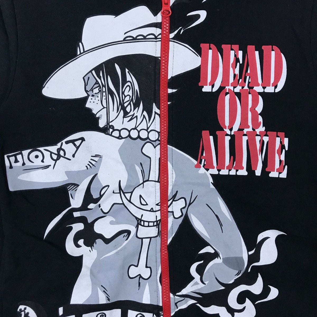 One Piece Vintage Japanese Animation One Piece Full Zipper Hoodie Size US S / EU 44-46 / 1 - 3 Thumbnail