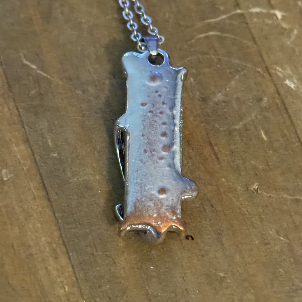 Other Silver tone rainbow prism crystal pendant necklace Size ONE SIZE - 5 Thumbnail