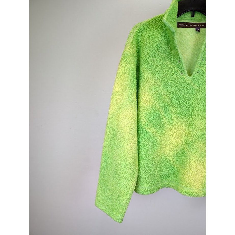 Cactus Plant Flea Market o1rshd1 Pullover Sweater in Lime Size US M / EU 48-50 / 2 - 5 Thumbnail