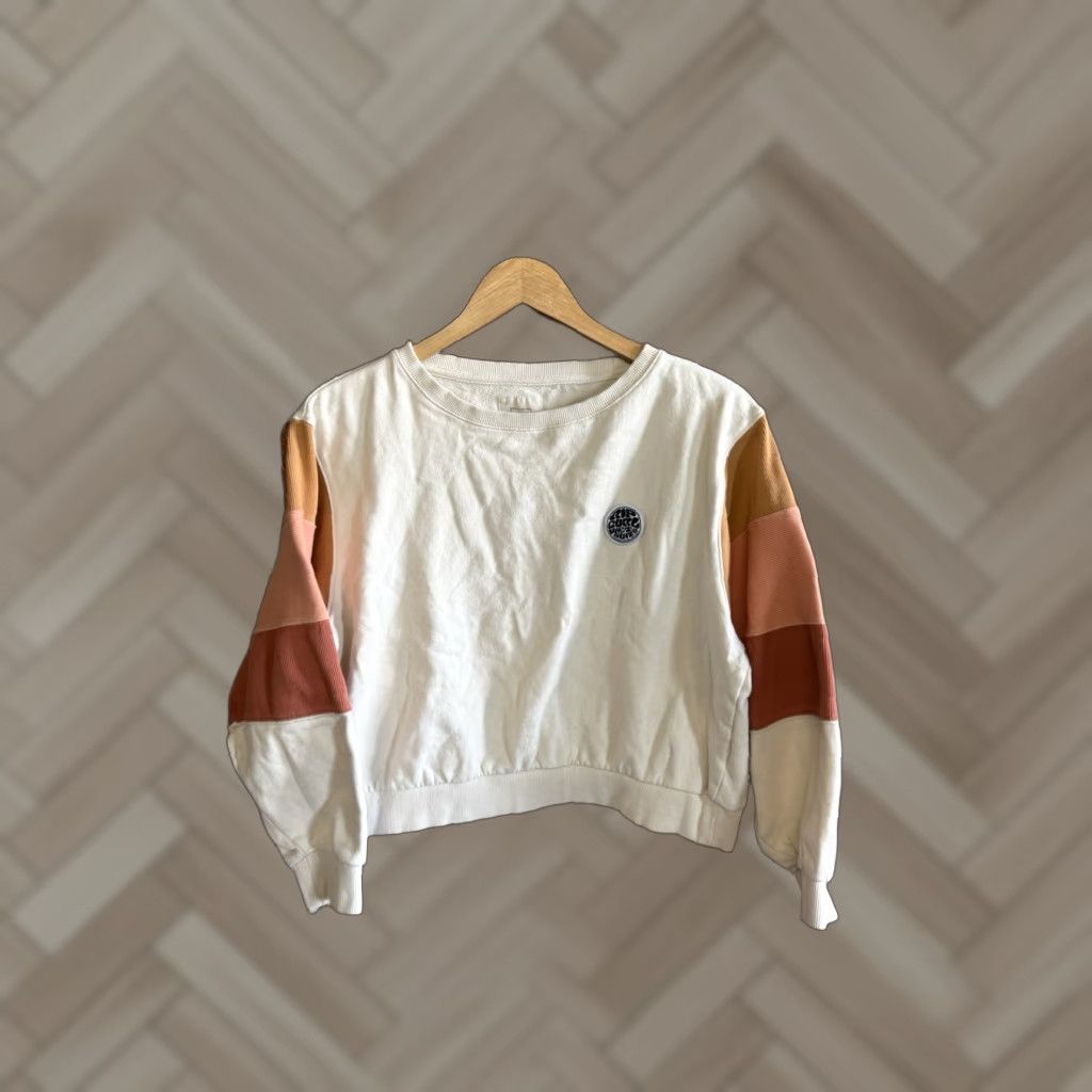 Rip Curl Rip Curl Womens Ivory Cropped Pullover Sweatshirt XS Size XS / US 0-2 / IT 36-38 - 1 Thumbnail