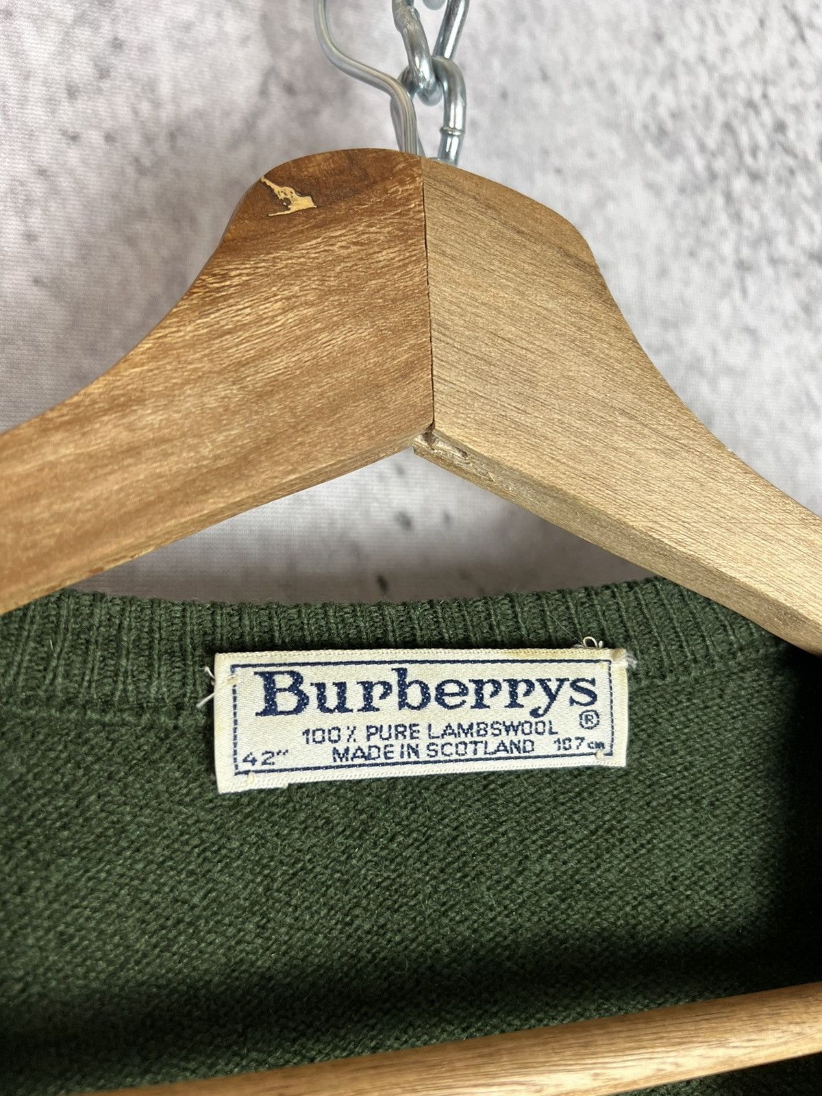 Burberry burberry jumbo sweater/polo/longsleeve archive vintage Size US XL / EU 56 / 4 - 2 Thumbnail