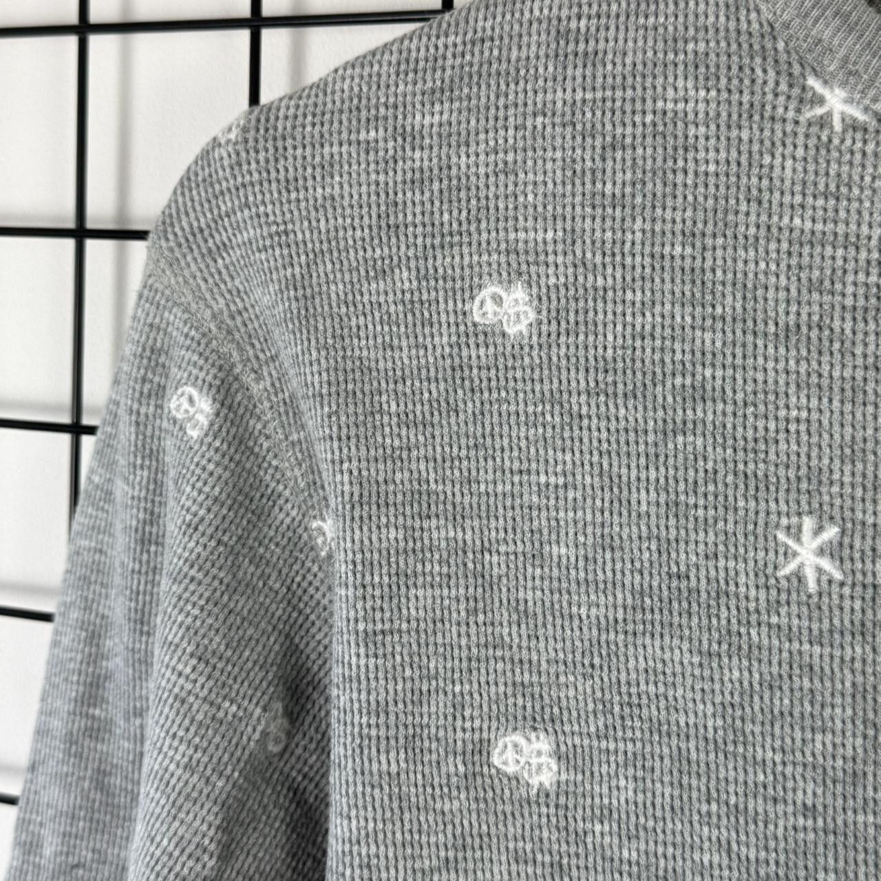 Stussy Stussy Embroidered Logo Sweatshirt Grey Vintage Size US L / EU 52-54 / 3 - 3 Thumbnail