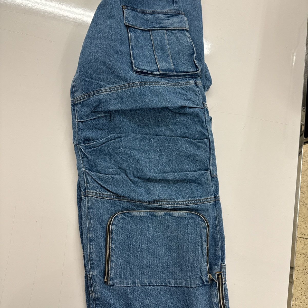 Von Dutch Von Dutch Baggy Cargo Jeans 30x34 Wide Leg Denim Pants Size US 30 / EU 46 - 3 Thumbnail
