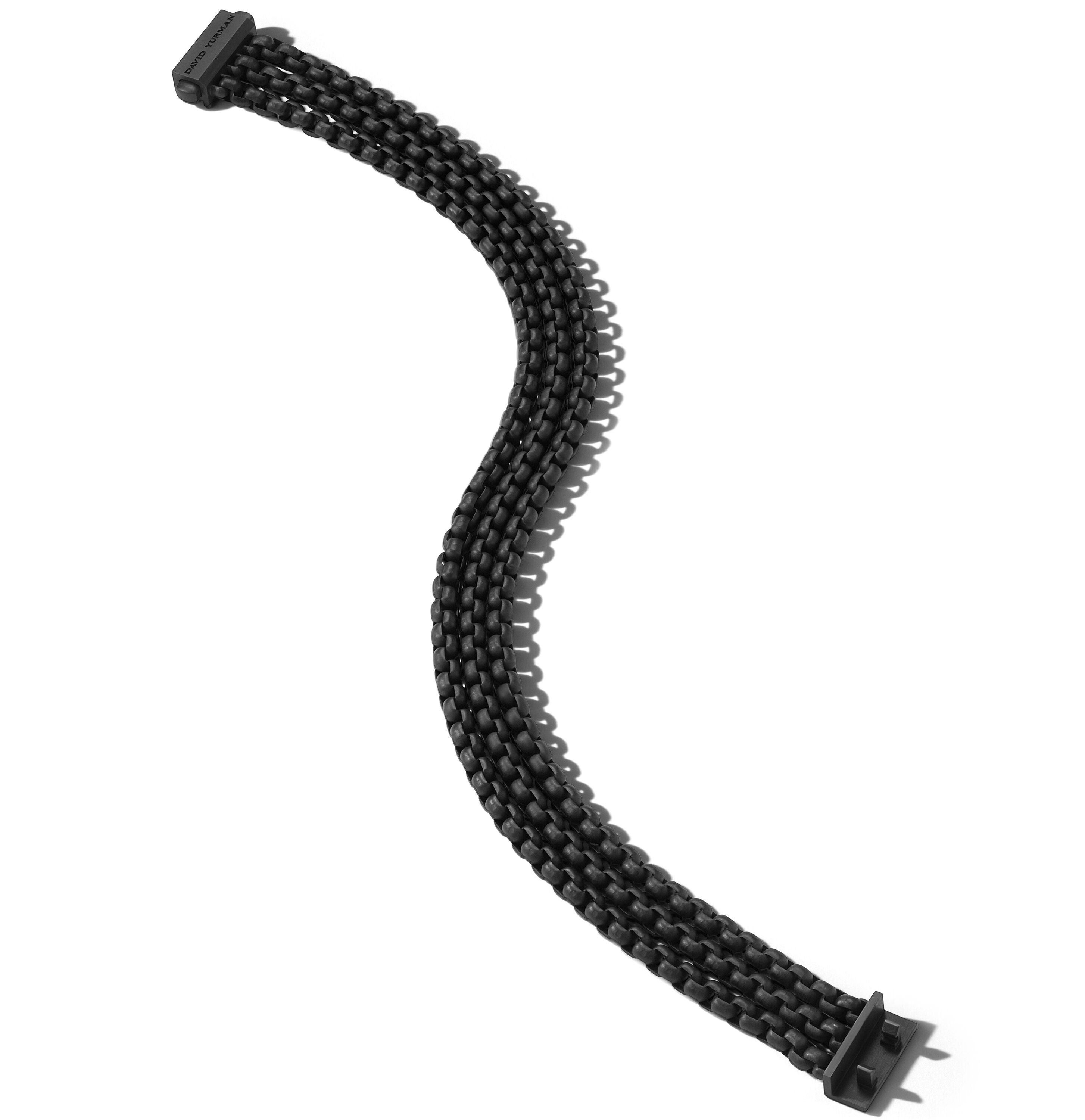 David Yurman o1w1db10526 B25990M /Size: M/Chain Bracelet in Black Size ONE SIZE - 3 Thumbnail