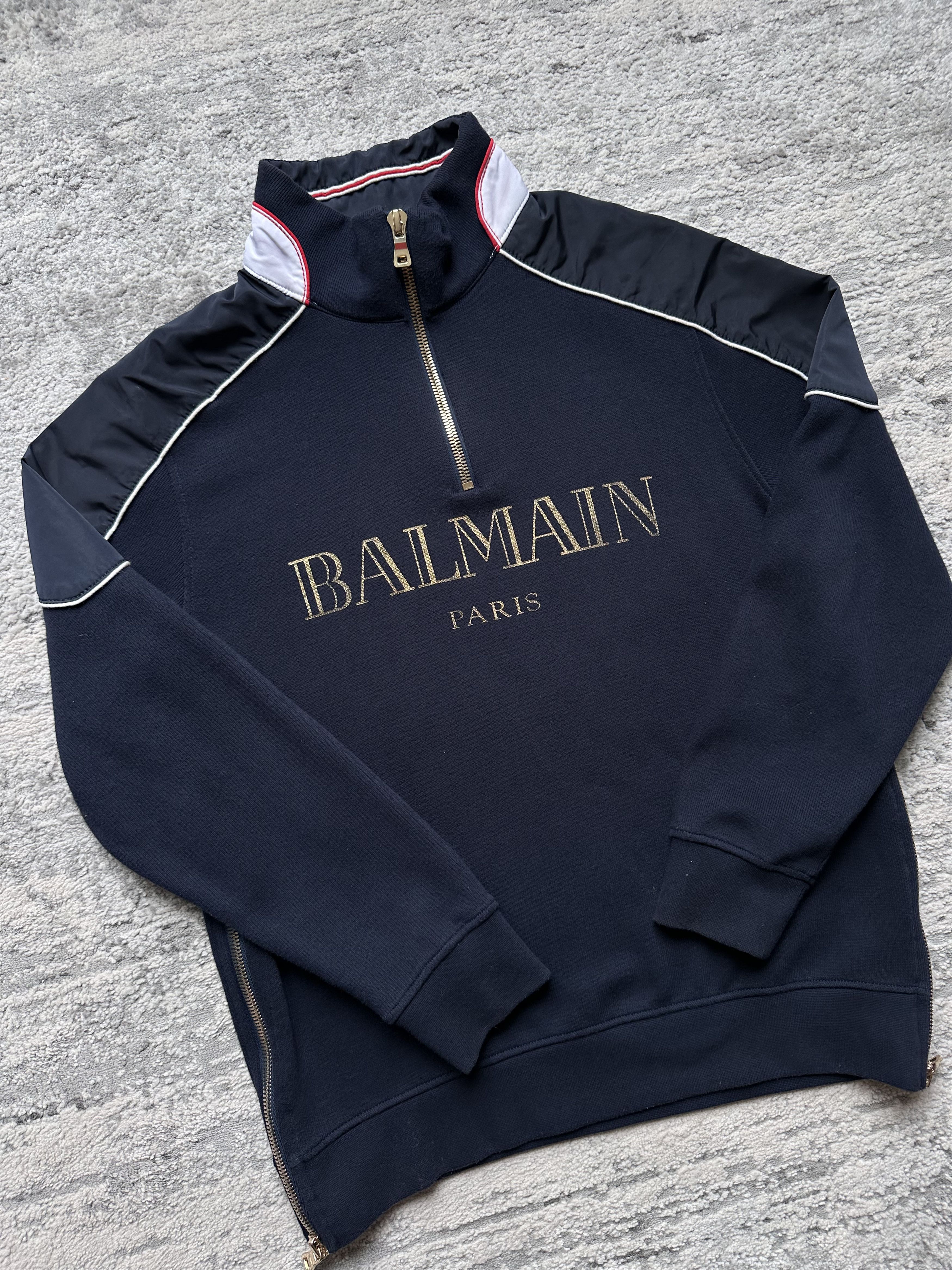 Balmain Balmain 1/3 zip sweatshirt Size US M / EU 48-50 / 2 - 2 Thumbnail