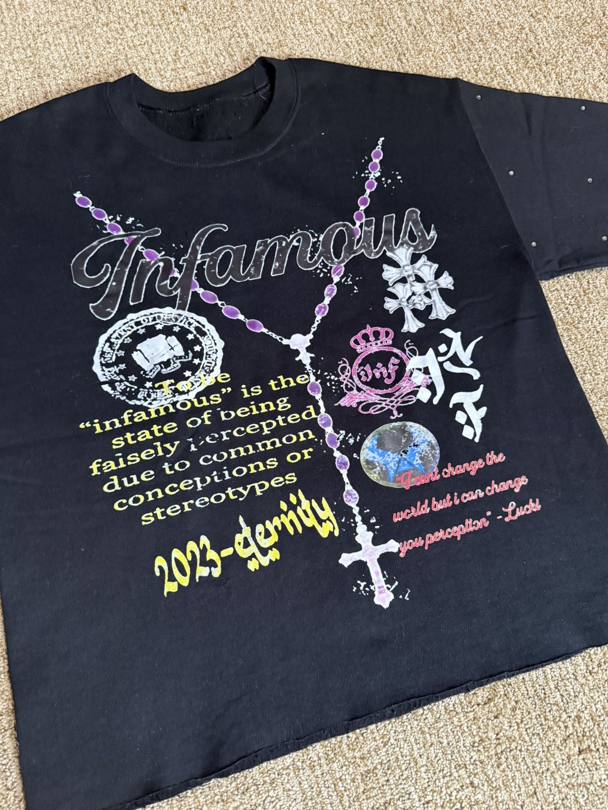 Other Black Infamous tee Size US L / EU 52-54 / 3 - 2 Thumbnail