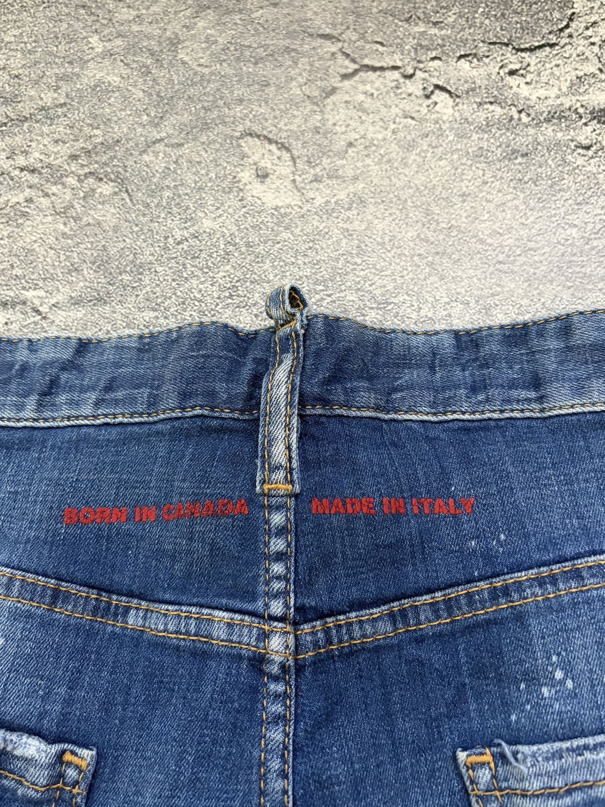 Dsquared2 DSQUARED2 Archive Distressed Patchwork Paint Blue Jeans 48 Size US 32 / EU 48 - 8 Thumbnail
