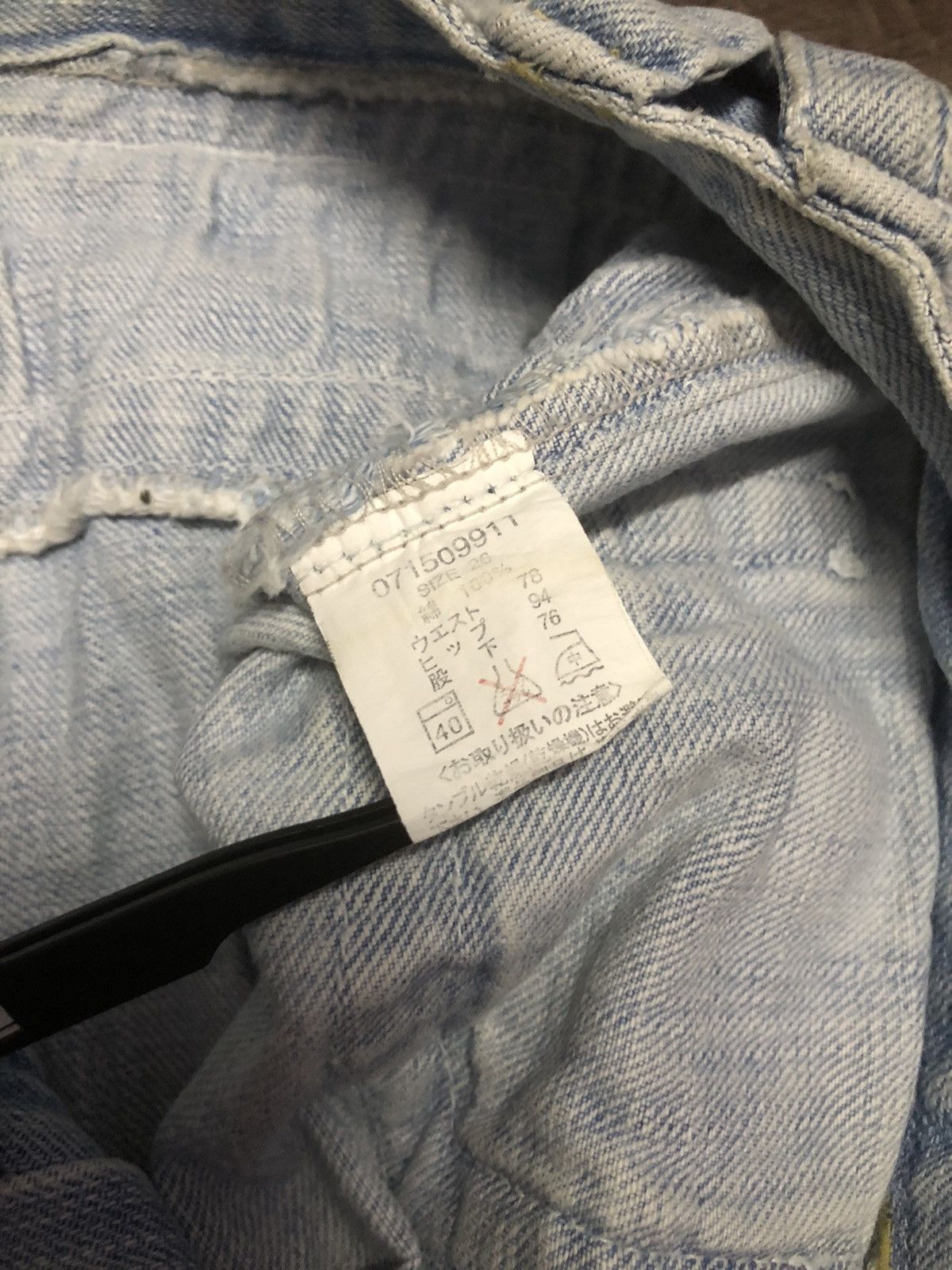 Japanese Brand VINTAGE BLUE MOON BLUE JEANS TEAM HAWAII BMB-93 Size 28" / US 6 / IT 42 - 21 Thumbnail
