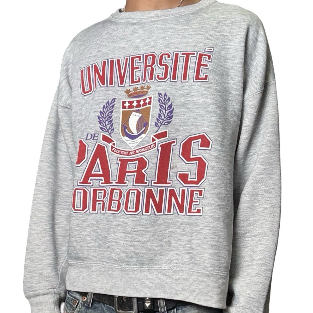 Other Vintage Universite Paris College Sweatshirt University Size US XL / EU 56 / 4 - 2 Thumbnail