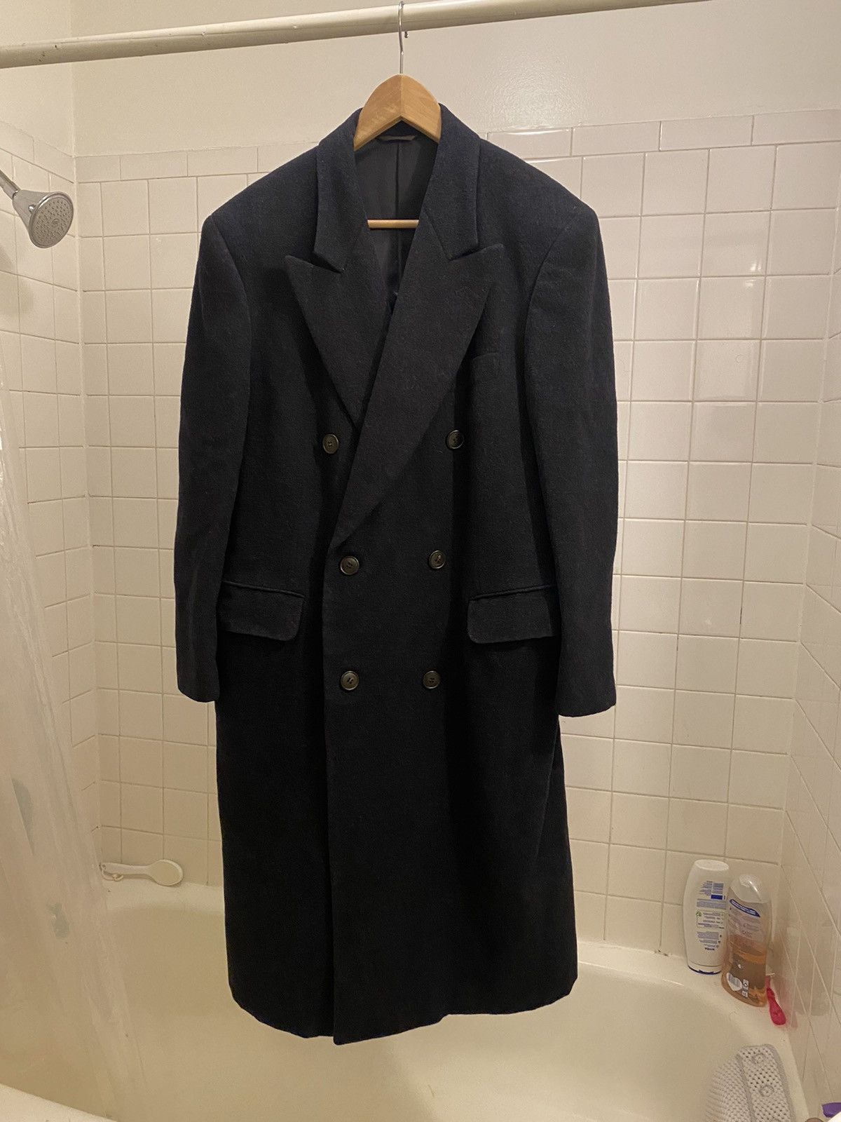 ジャケット・アウター vintage Y's for men wool long coat Y's Men Yohji Yamamoto Wool Coat Jacket Small Size - Etsy Canada