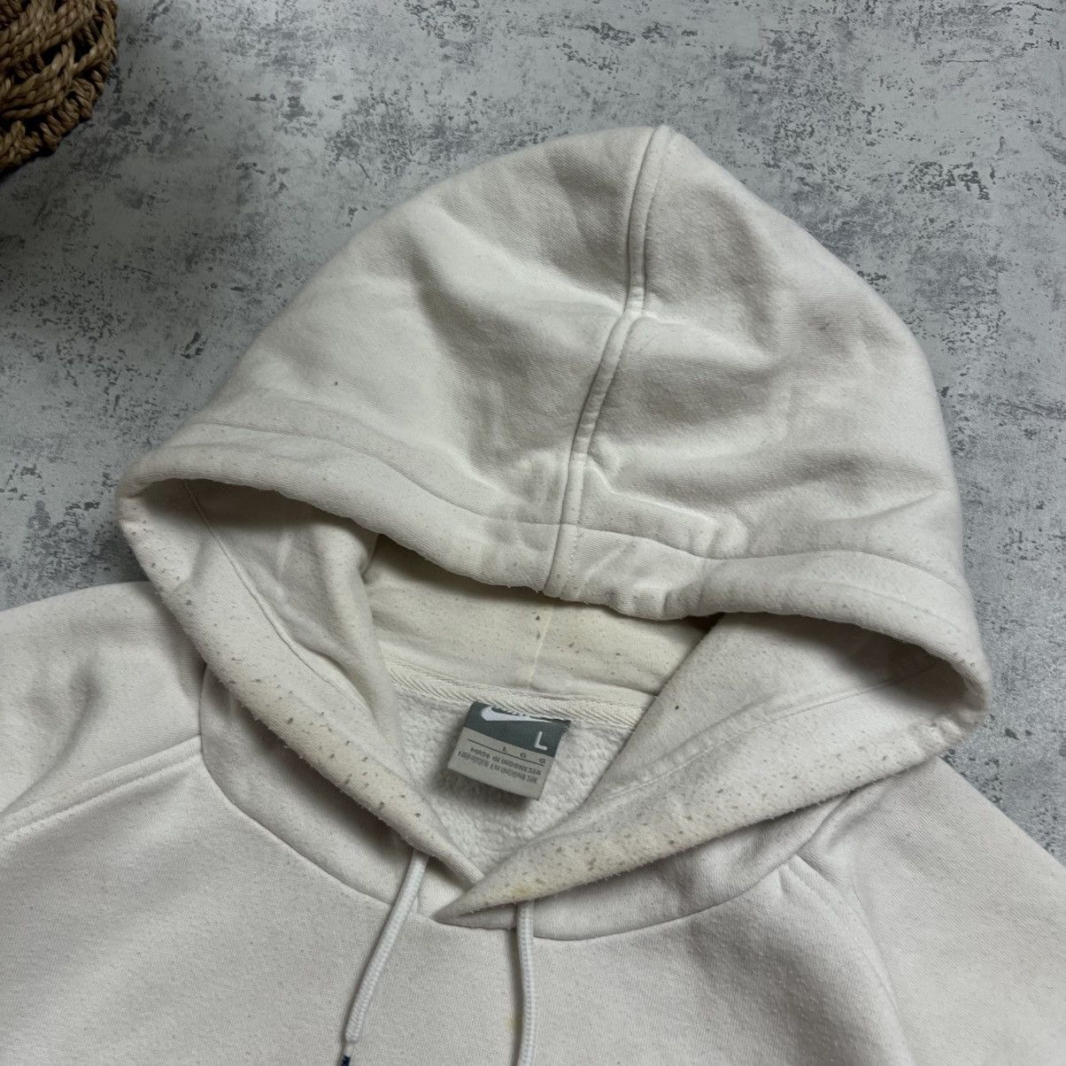Nike 00s NIKE FOOTBALL VINTAGE Y2K OVERSIZED RETRO HOODIE Size US L / EU 52-54 / 3 - 8 Thumbnail