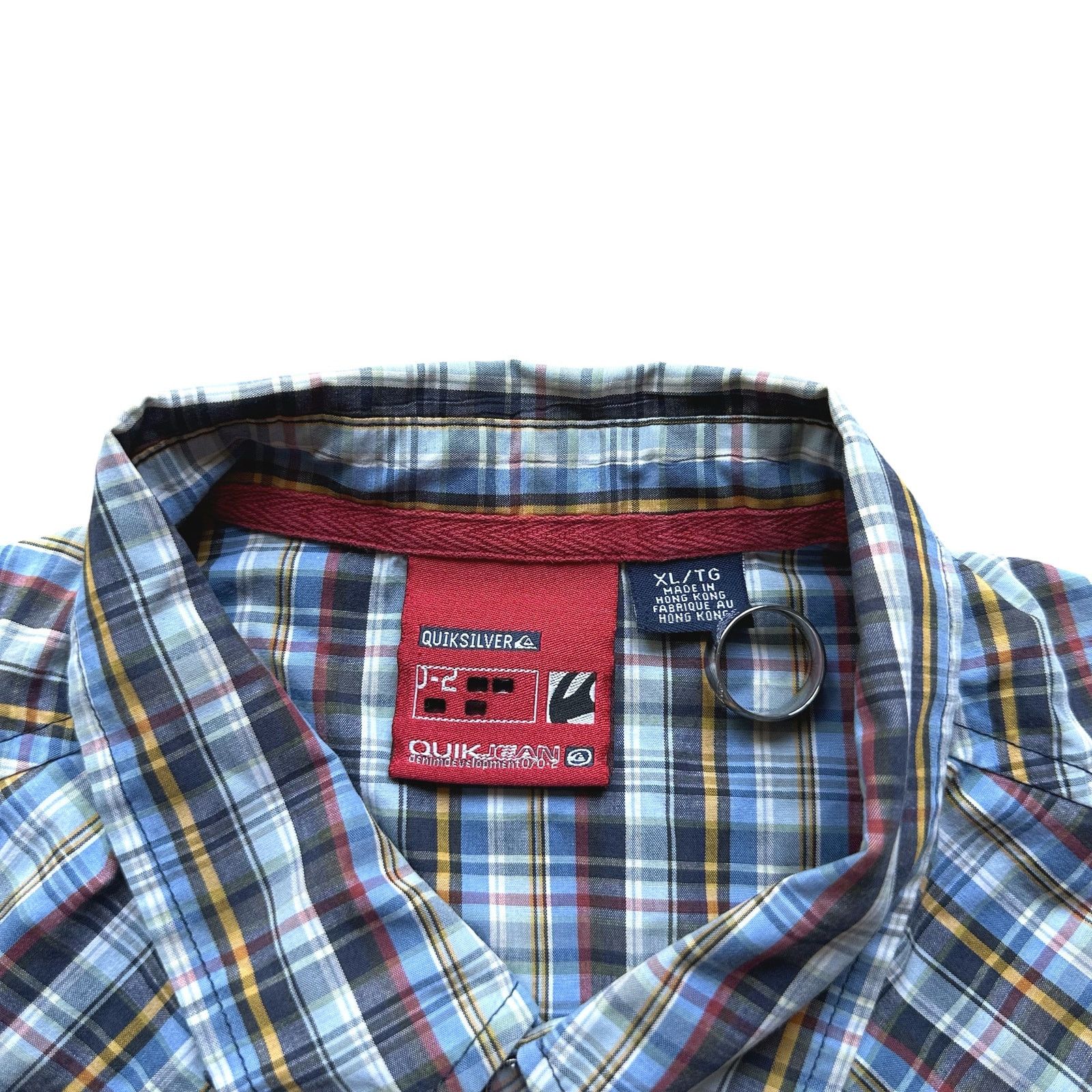 Quiksilver Y2K Quiksilver QuikJean Pearl Snap Shirt Multicolor XL EUC Size US XL / EU 56 / 4 - 7 Thumbnail