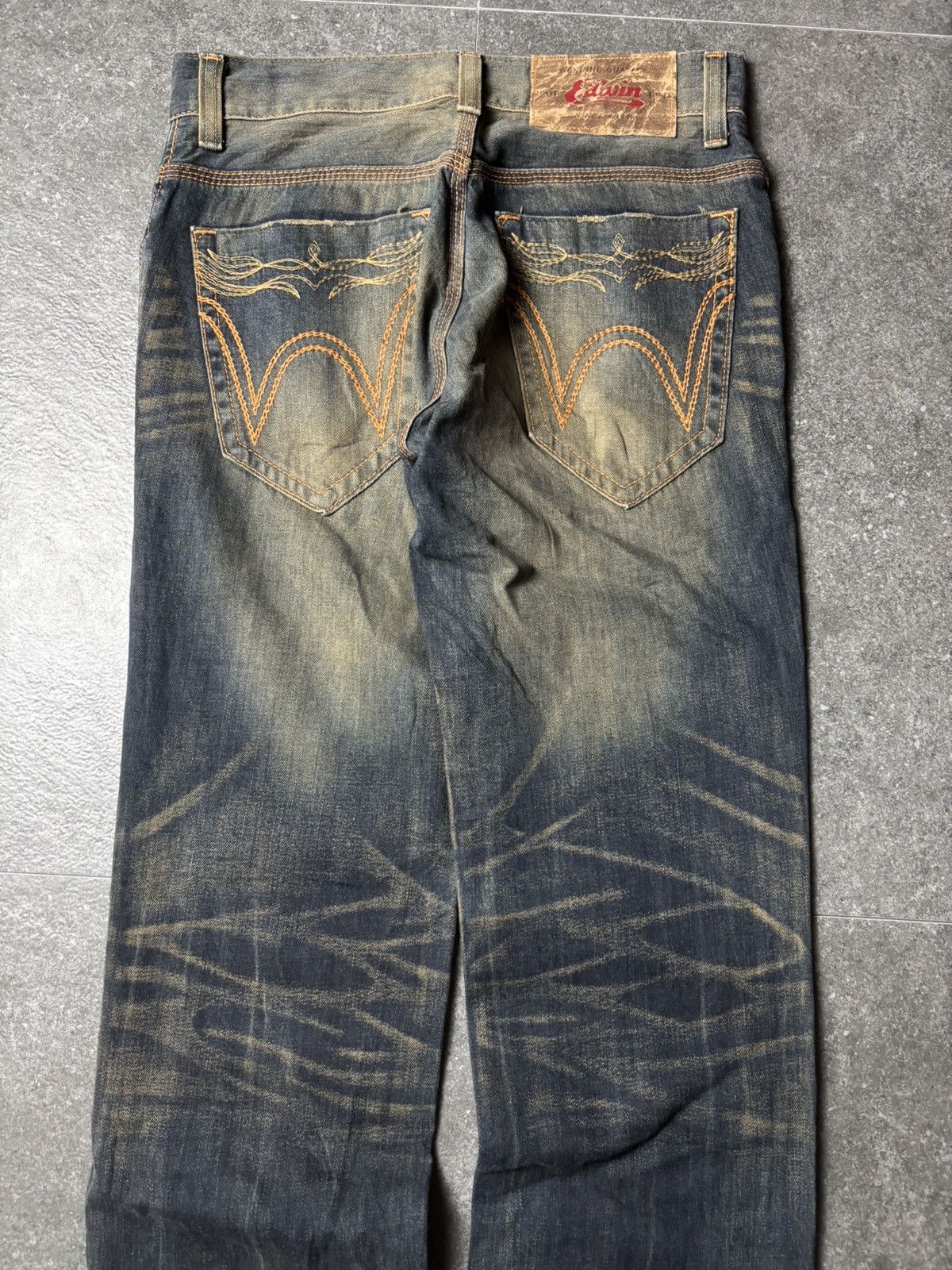 Edwin 2000s Edwin Japan Western Mud Wash Jeans Size US 29 - 10 Thumbnail