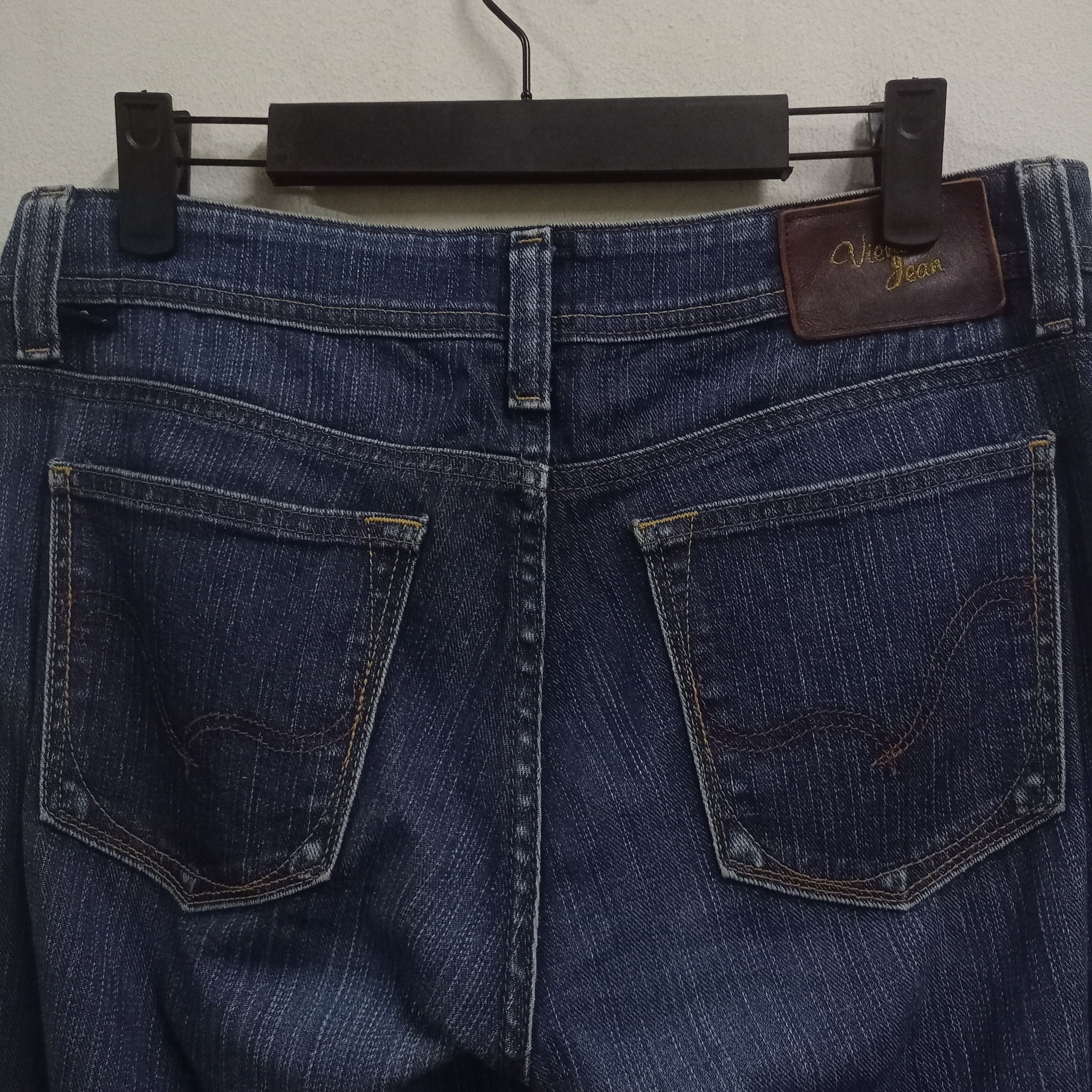 Edwin Vintage Japanese Edwin Blue Wash Flare Jeans 30x29 Size 30" / US 8 / IT 44 - 6 Thumbnail