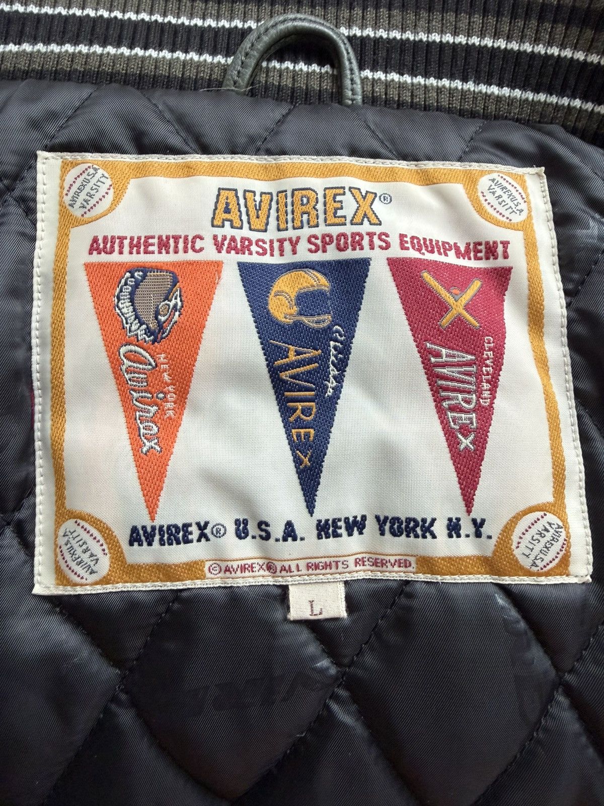 Avirex Avirex Stadium Jacket Wild Bears Size US L / EU 52-54 / 3 - 11 Thumbnail