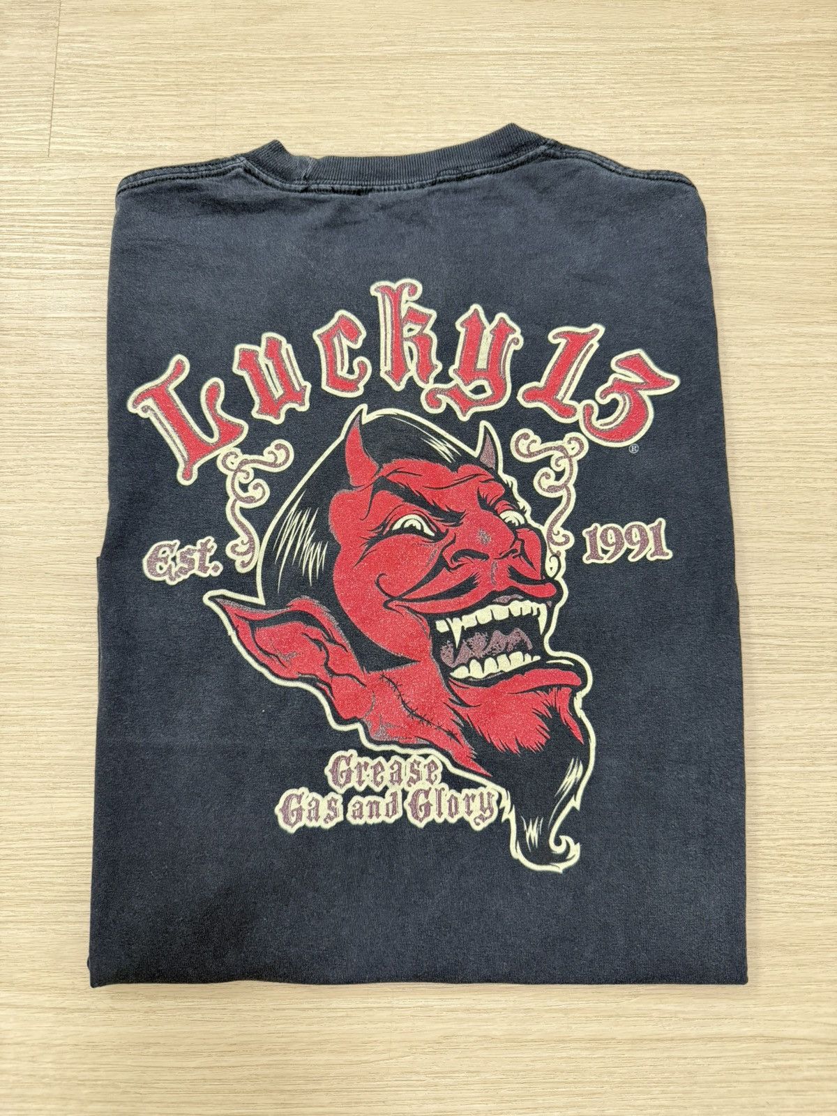 Other Vintage Lucky 13 tee Size US S / EU 44-46 / 1 - 1 Thumbnail