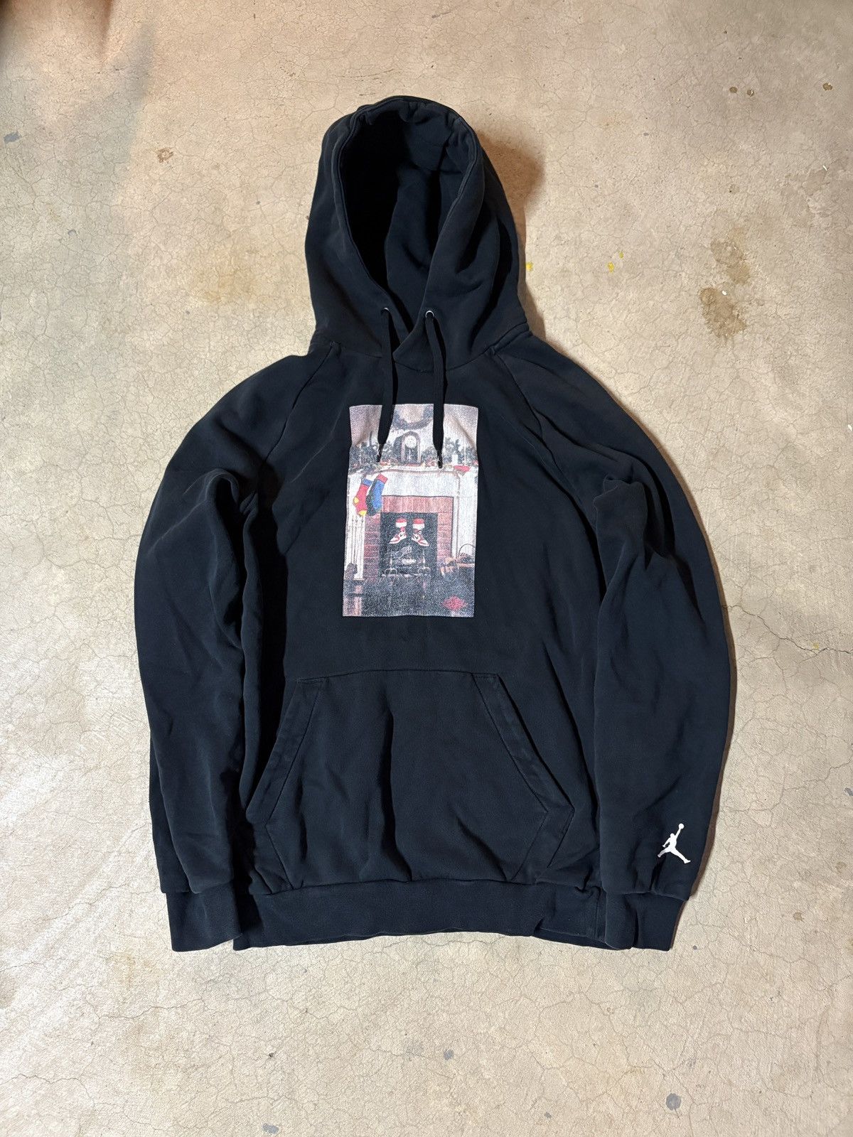 Jordan Brand Nike Jordan Chimney Graphic Hoodie Black Size Small Size US S / EU 44-46 / 1 - 1 Thumbnail