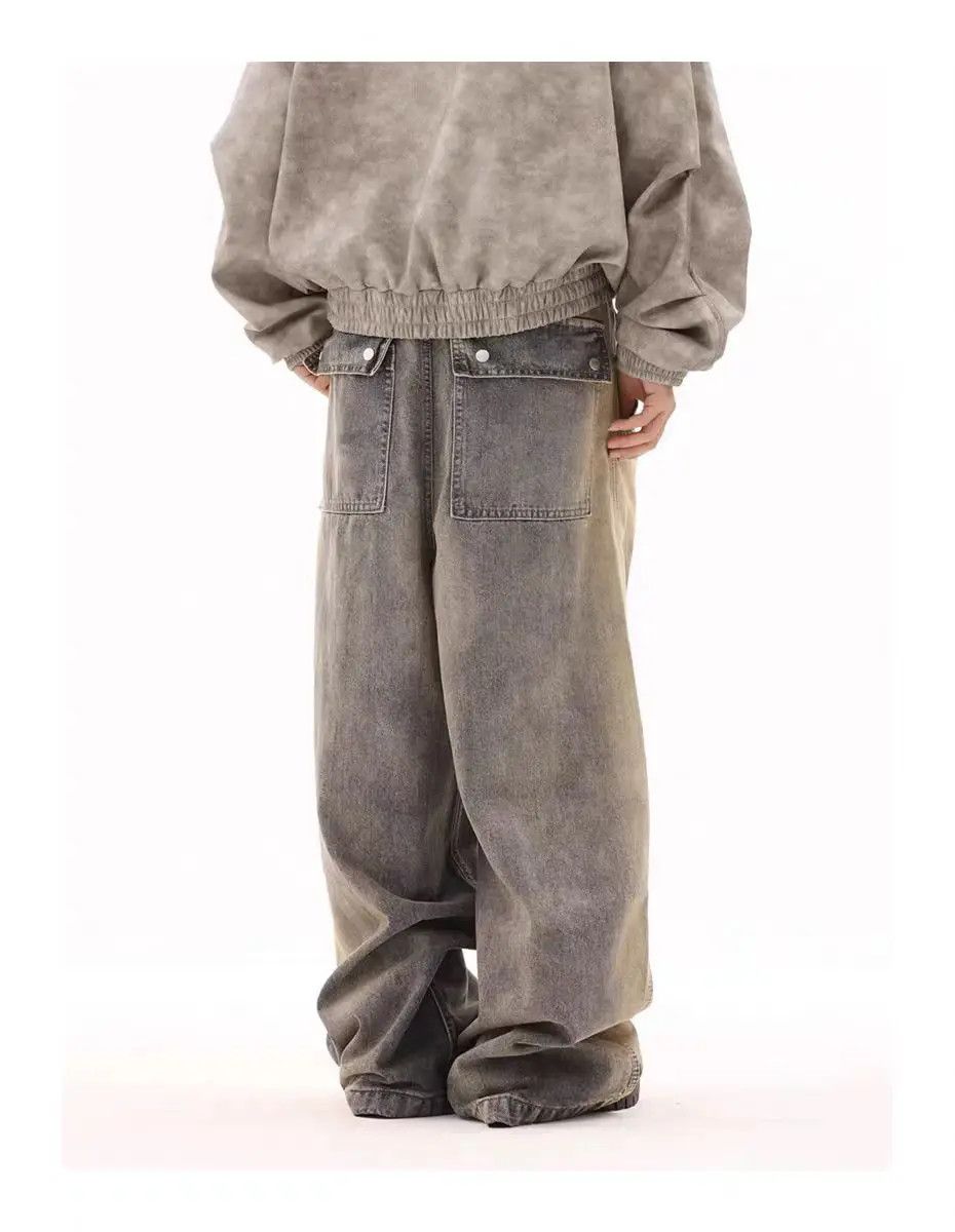 Designer × Japanese Brand Vintage Streetwear Hip Hop Loose Casual Pants Size US 33 - 5 Thumbnail