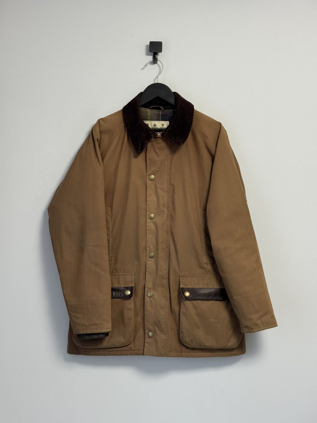 Barbour Barbour Linton Utility Field Jacket Brown Tartan Lined Size US L / EU 52-54 / 3 - 1 Thumbnail
