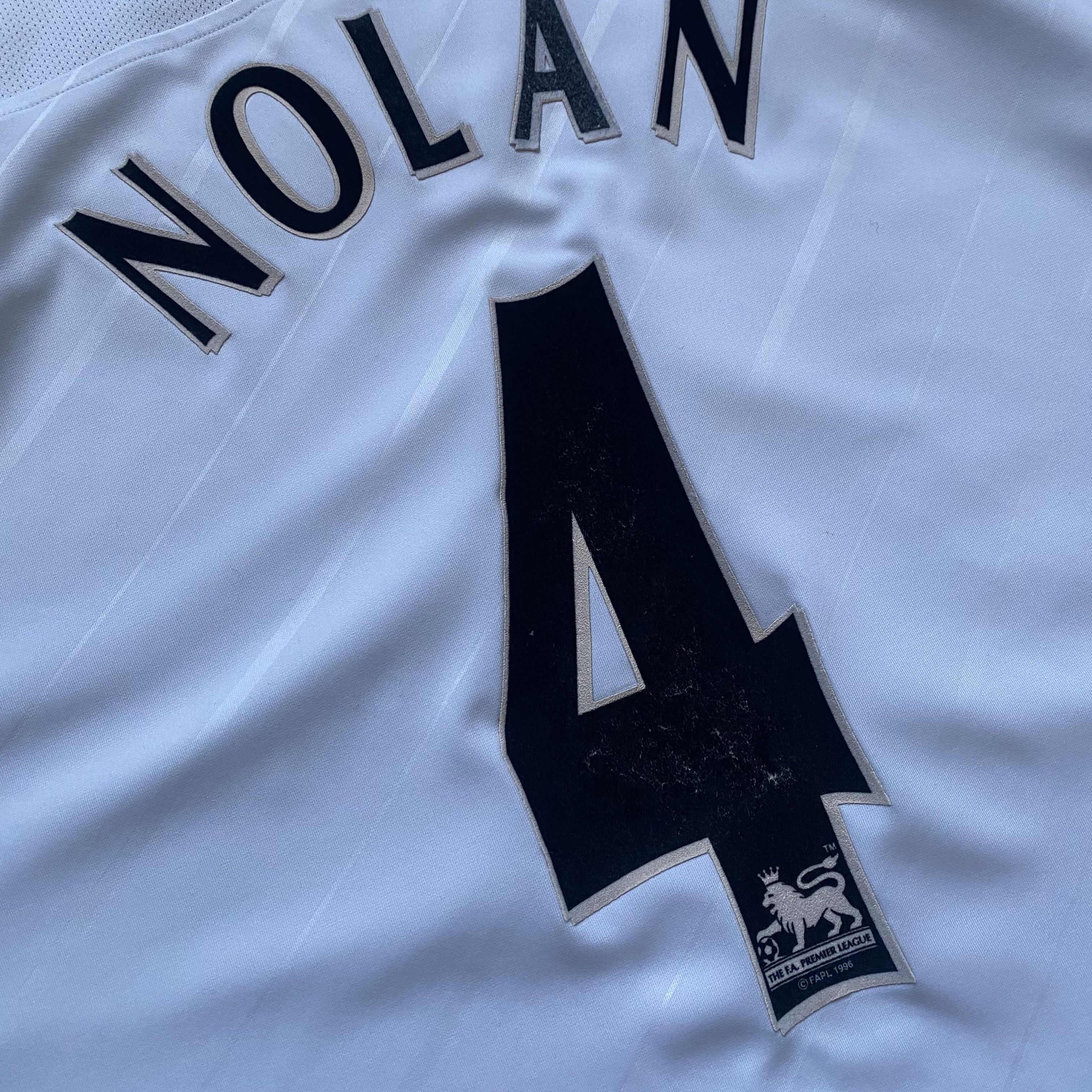 Nike ⚽️ Vintage Reebok Bolton Wanderers Soccer jersey #7 Nolan Size US XXL / EU 58 / 5 - 12 Thumbnail