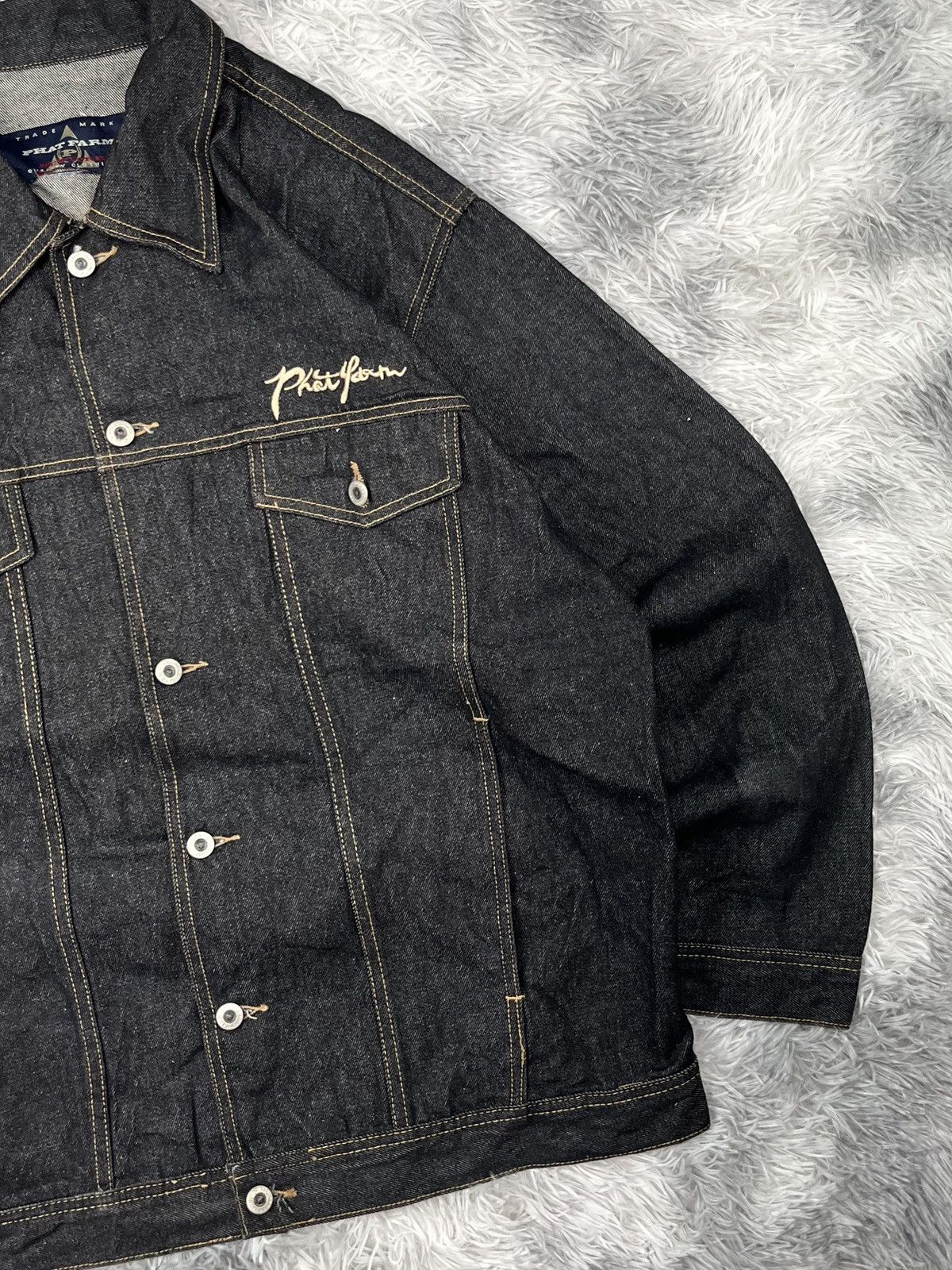 Phat Farm vintage Y2K,90s Phat Farm denim jacket Size US L / EU 52-54 / 3 - 6 Thumbnail