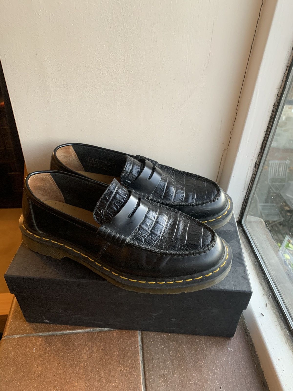 image of Dr Martens Penton Loafers in Black, Men's (Size 10)