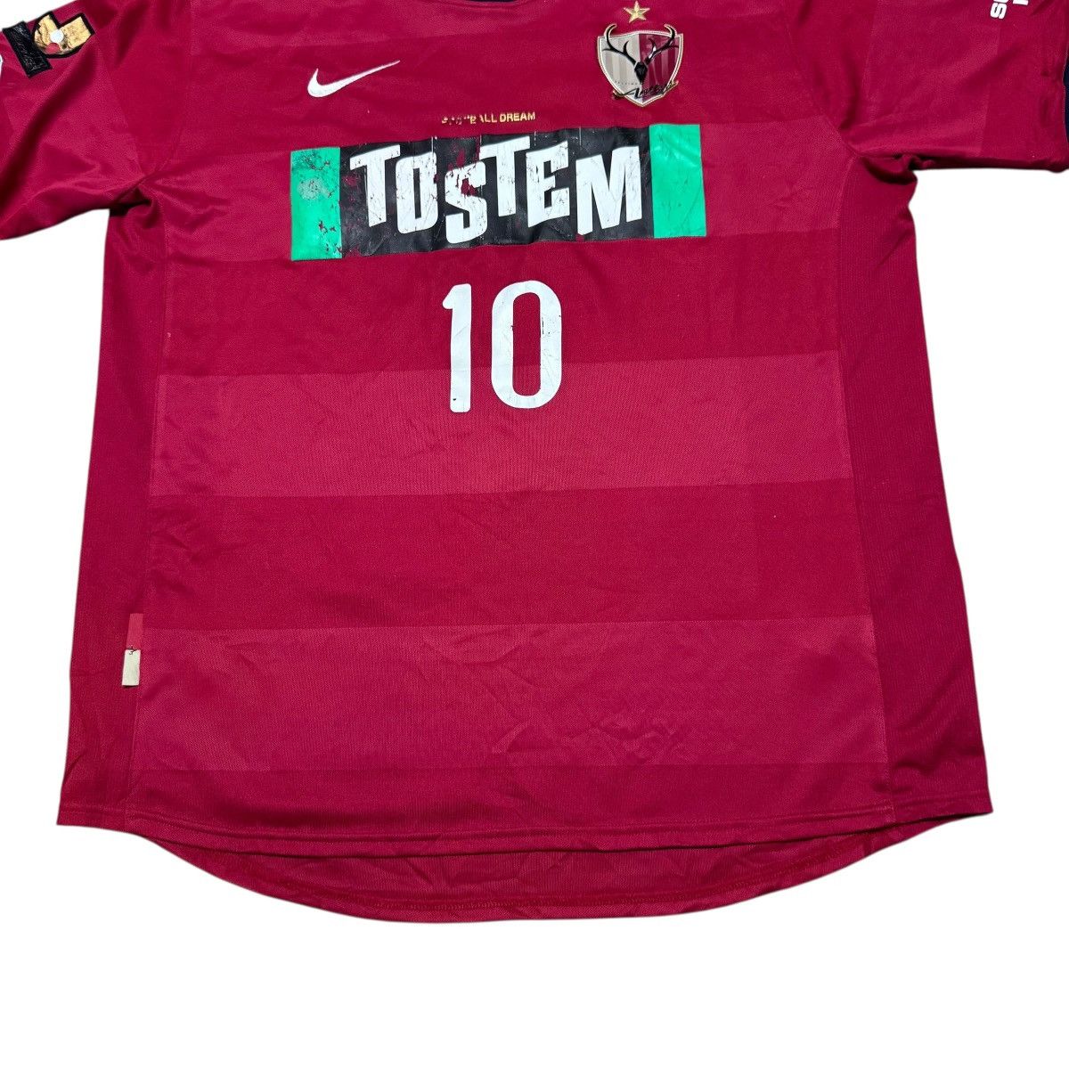 Nike Vintage Kashima Antlers Jersey Motoyama Nike 2010 Size US XL / EU 56 / 4 - 5 Thumbnail
