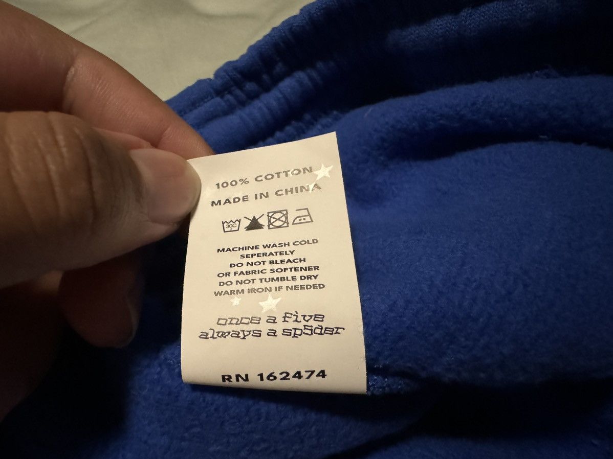 Sp5der Sp5der Angel Number Blue Sweatpants Size Medium Size US 32 / EU 48 - 10 Thumbnail