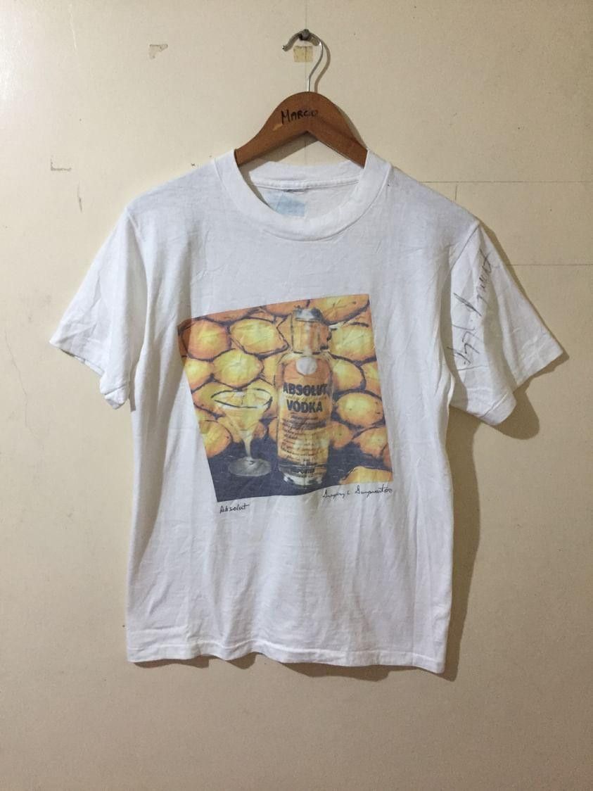 Vintage Vintage 1991 Absolut Vodka Size US M / EU 48-50 / 2 - 1 Thumbnail