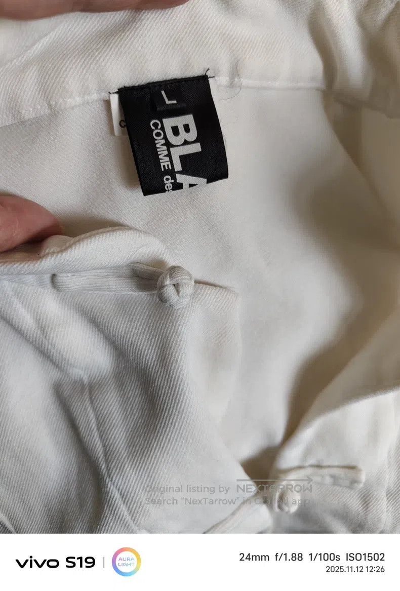 Comme des Garcons Comme Des Garcons Chinese Collar Closure Top Size L / US 10 / IT 46 - 4 Thumbnail