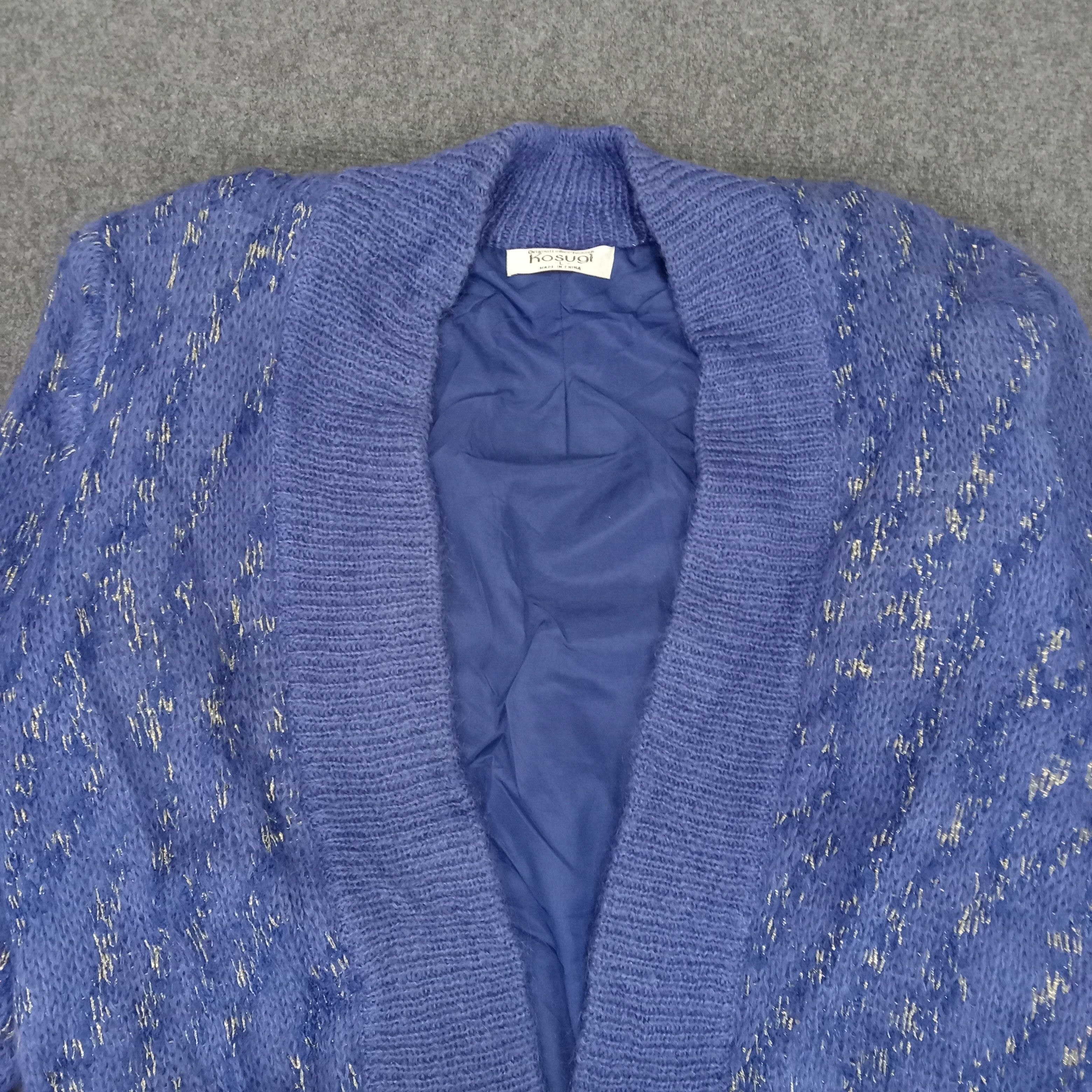 Japanese Brand × Vintage Kosugi Japanese Brand Knitwear Cardigan Size US L / EU 52-54 / 3 - 2 Thumbnail