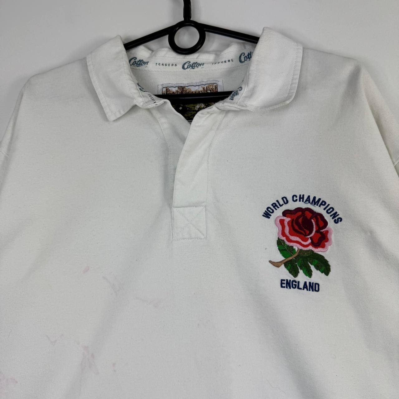 Other Vintage England Rugby World Champions Polo Shirt Size XL Size US XL / EU 56 / 4 - 2 Thumbnail