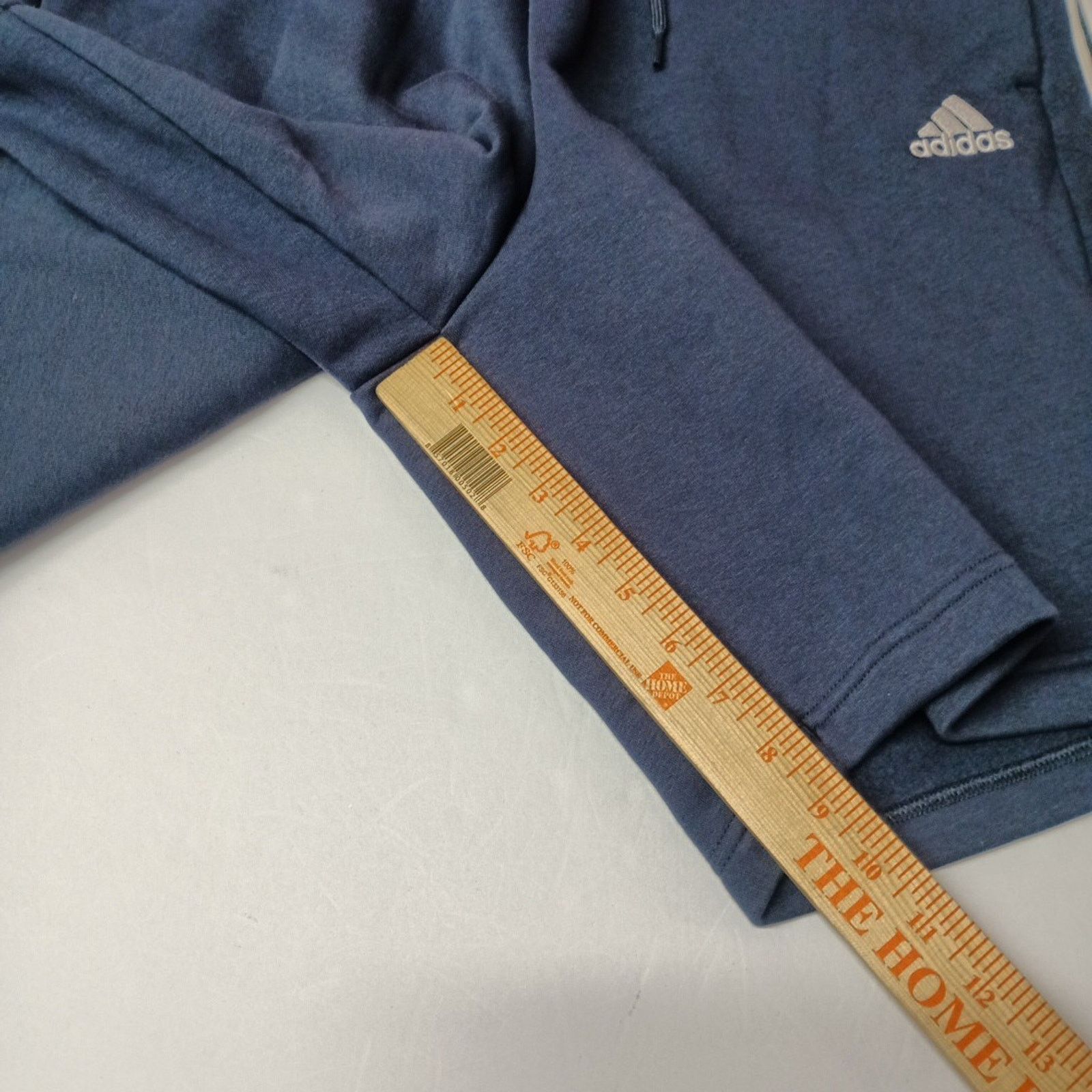 Adidas Adidas Men's Essentials 3-Stripe Shorts Size XL XLarge Blue Size US 36 / EU 52 - 2 Thumbnail