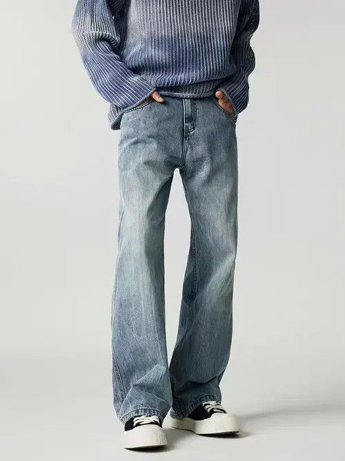 Japanese Brand Kiuchi x Honji Vintage street washed and worn loose jeans Size US 30 / EU 46 - 6 Thumbnail