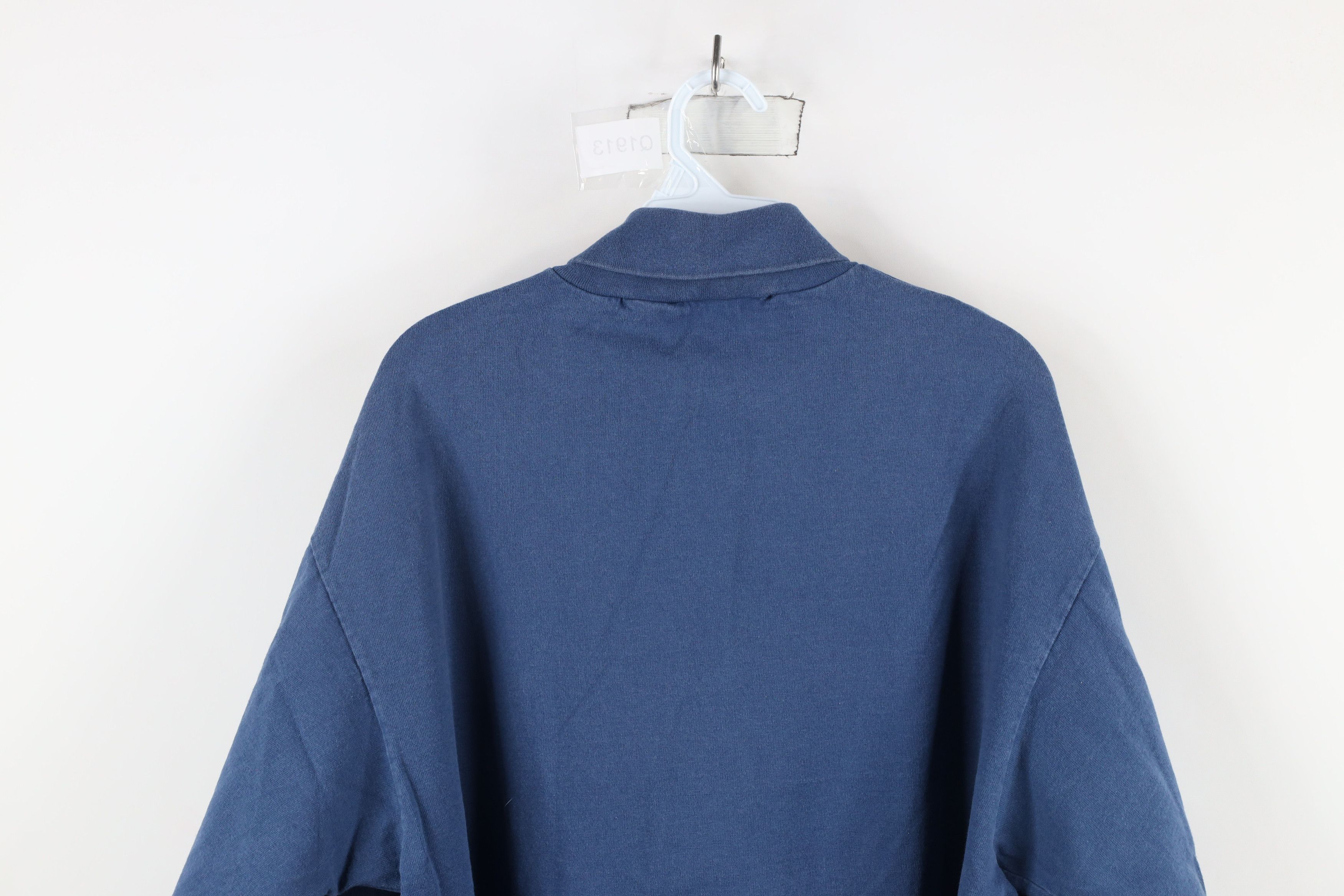 Vintage Vintage 90s Streetwear Heavyweight Turtleneck T-Shirt Cotton Size US XL / EU 56 / 4 - 8 Thumbnail